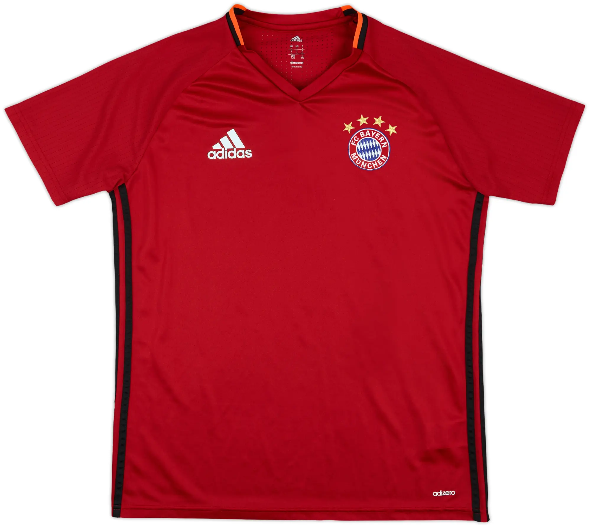 adidas Bayern Munich Mens SS Home Shirt 2016/17