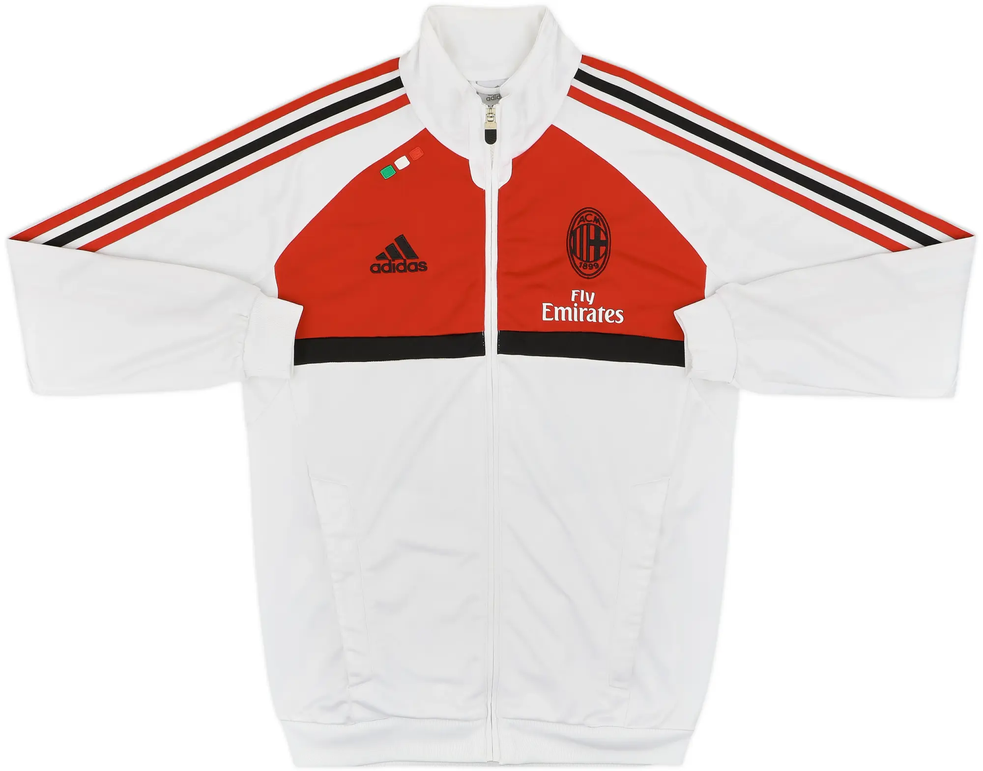 2011-12 AC Milan adidas Track Jacket - 8/10 - (S)