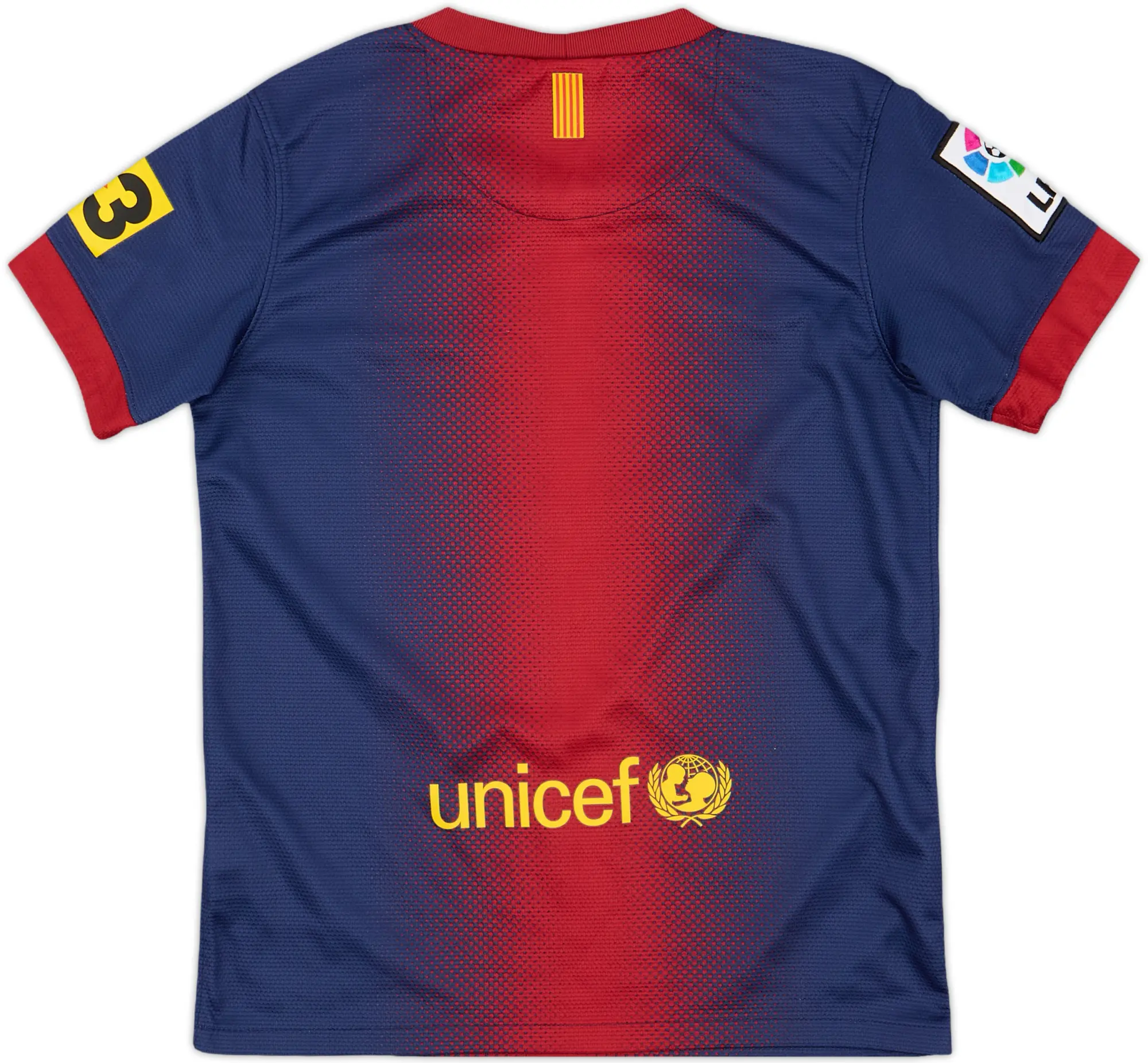 Nike Barcelona Boys SS Home Shirt 2012/13