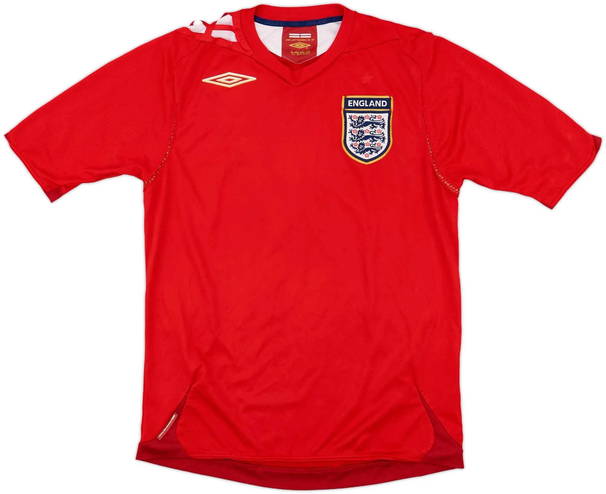 Umbro England Mens SS Away Shirt 2006