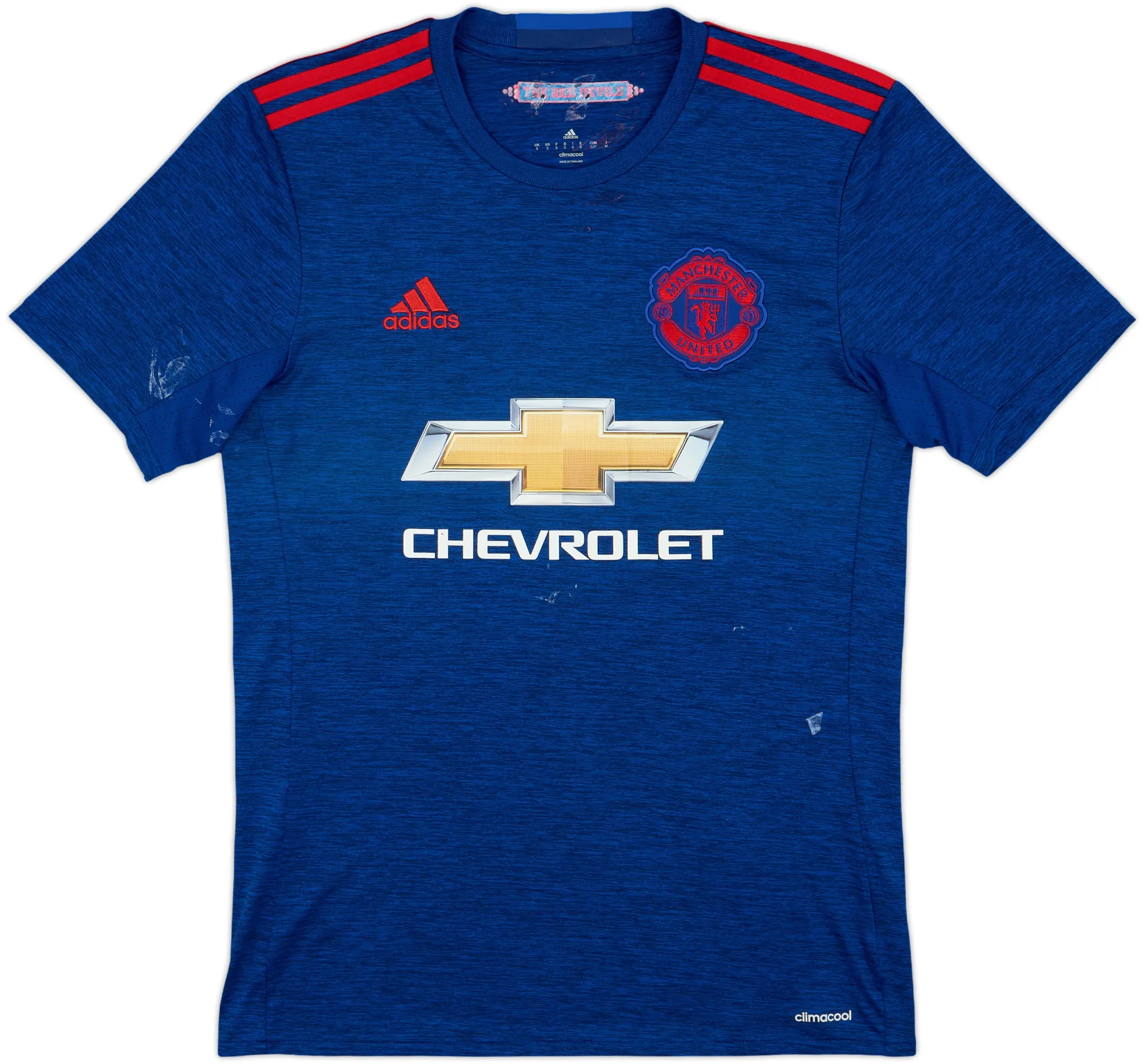 adidas Manchester United Mens SS Away Shirt 2016/17