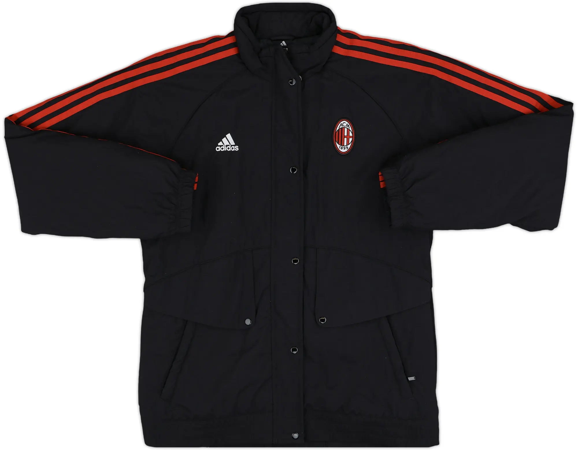 2008-09 AC Milan adidas Track Jacket - 8/10 - (M)