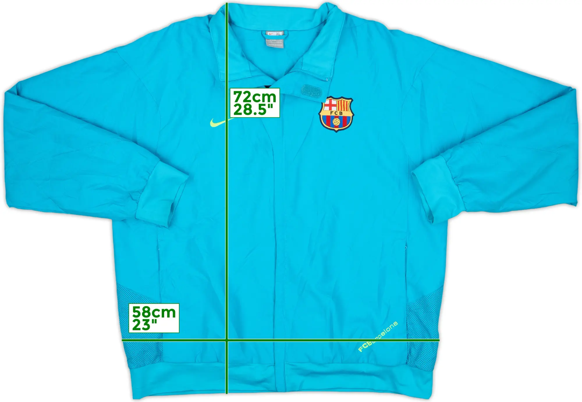 Nike Barcelona Mens SS Home Shirt 2007/08