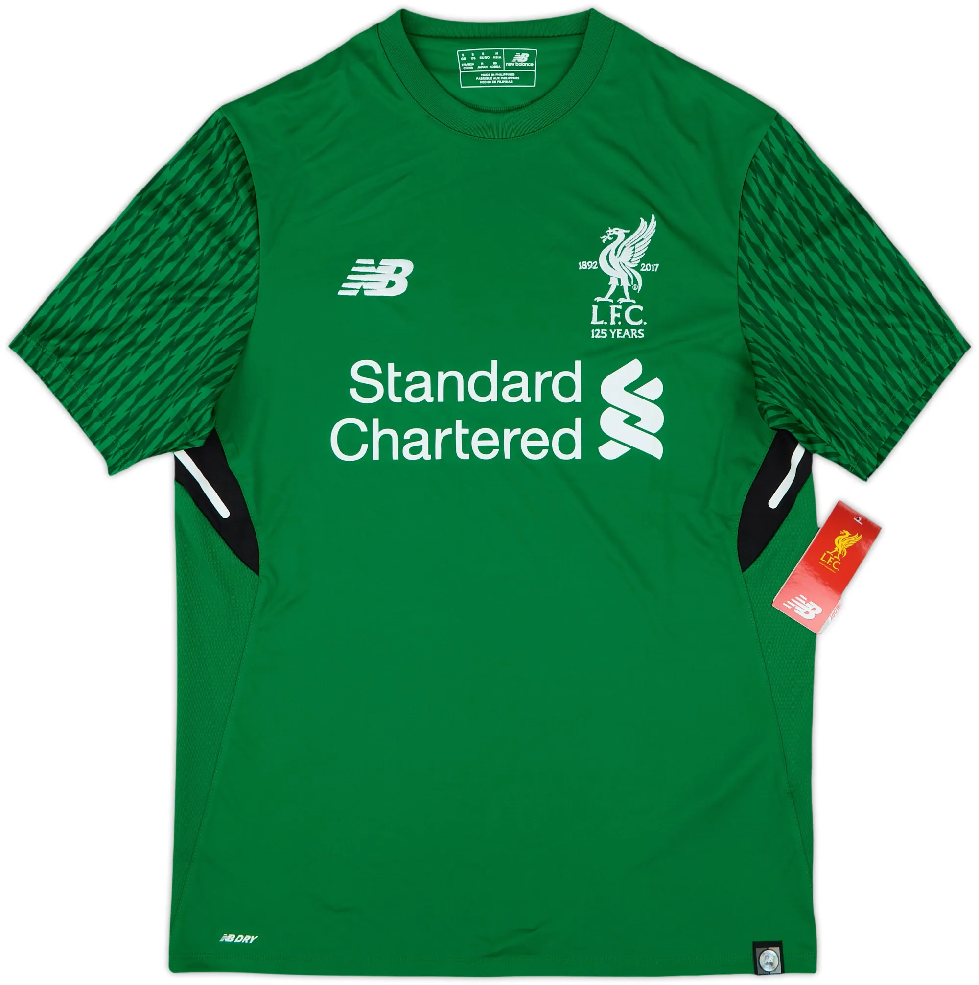 NewBalance Liverpool Mens LS Goalkeeper Home Shirt 2017/18
