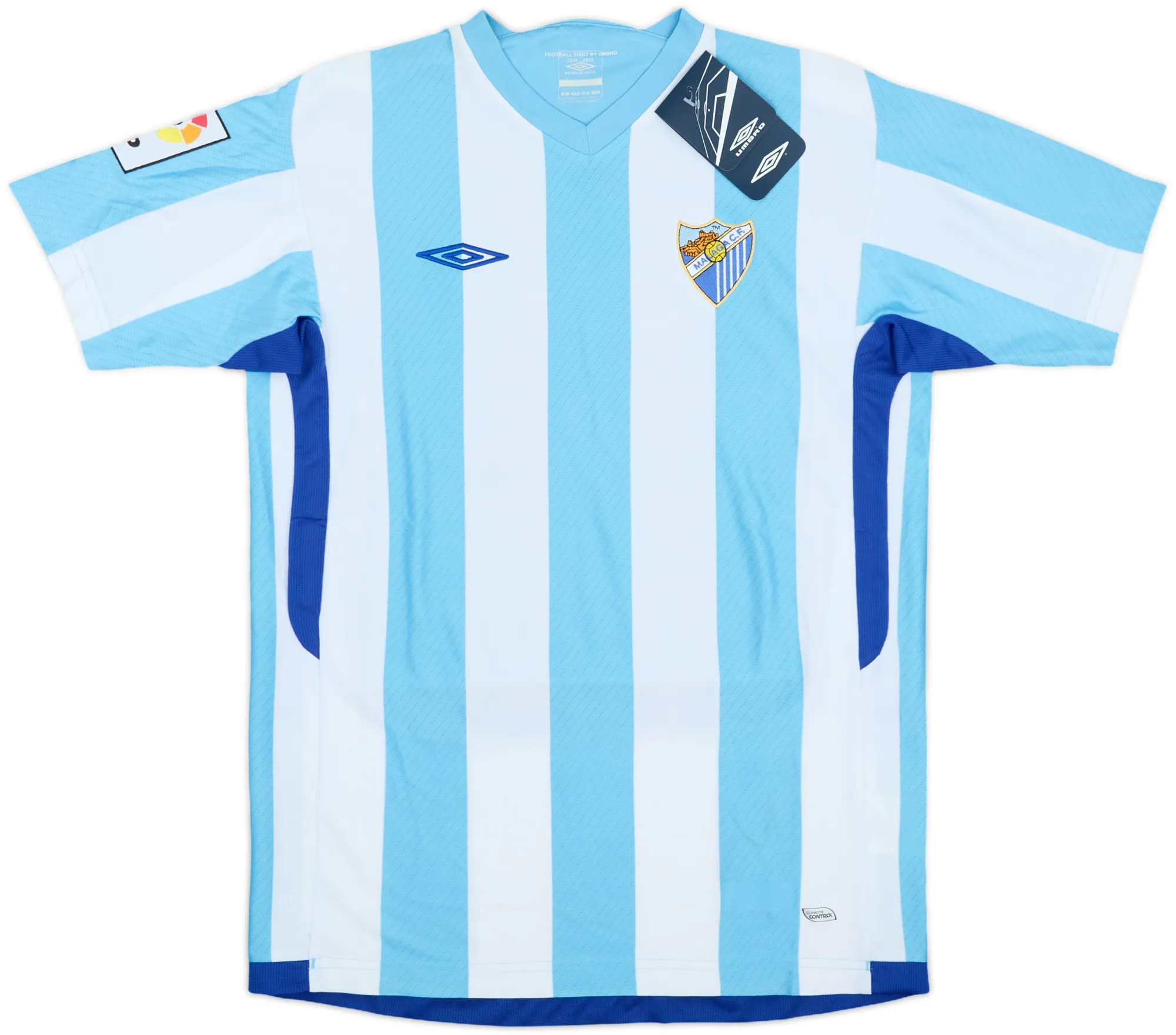 Umbro Málaga Boys SS Home Shirt 2009/10
