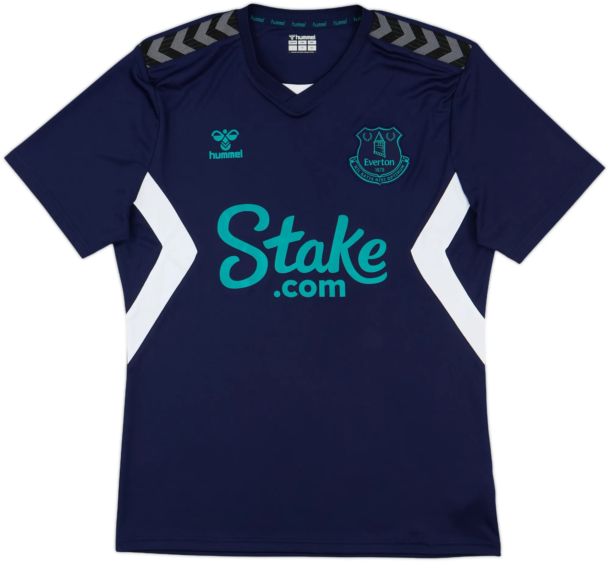 Hummel Everton Mens SS Home Shirt 2020/21