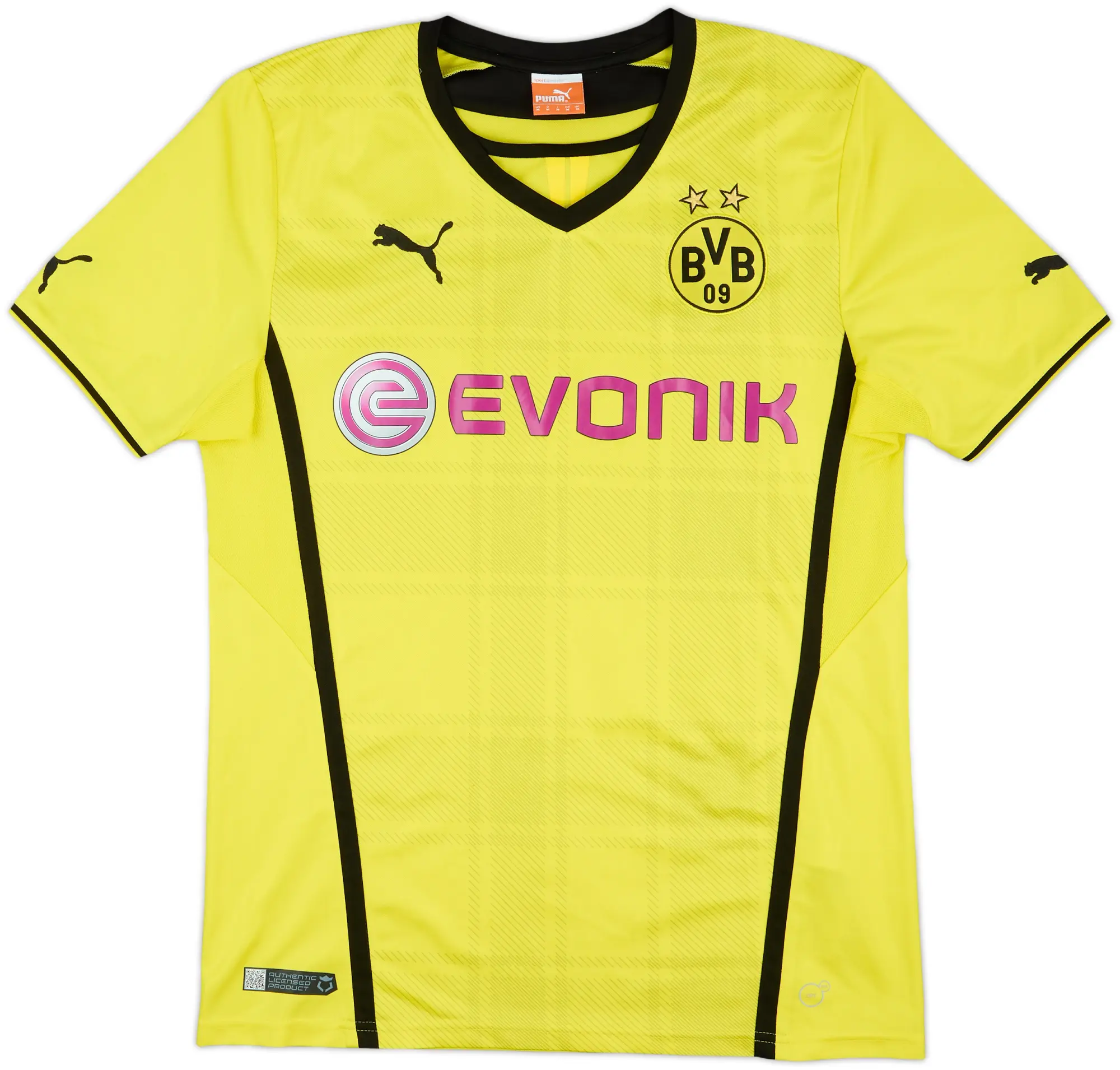 Puma Borussia Dortmund Mens SS Home Shirt 2013/14
