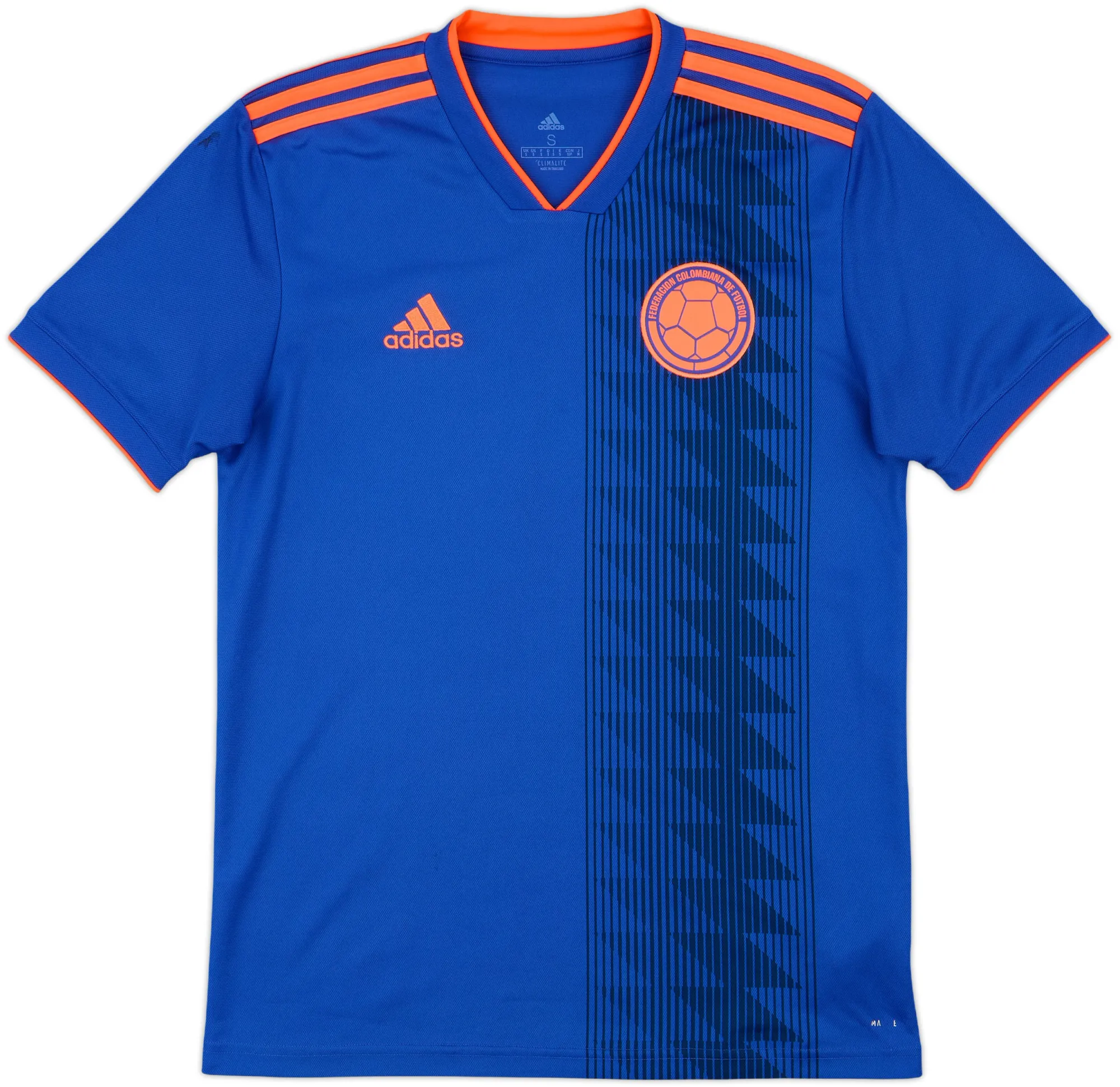adidas Colombia Mens SS Away Shirt 2018