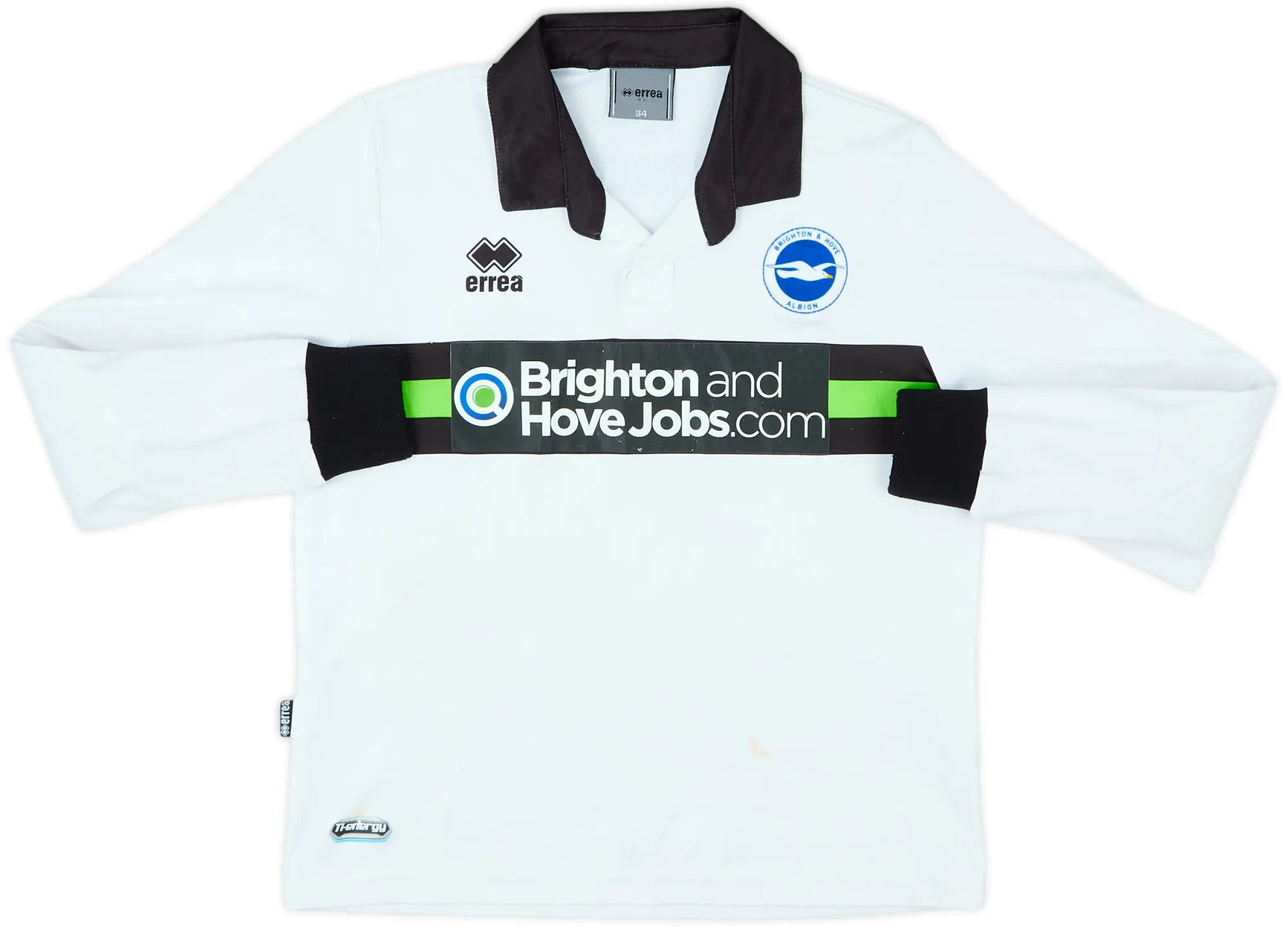 Errea Brighton & Hove Albion Boys LS Goalkeeper Home Shirt 2011/13