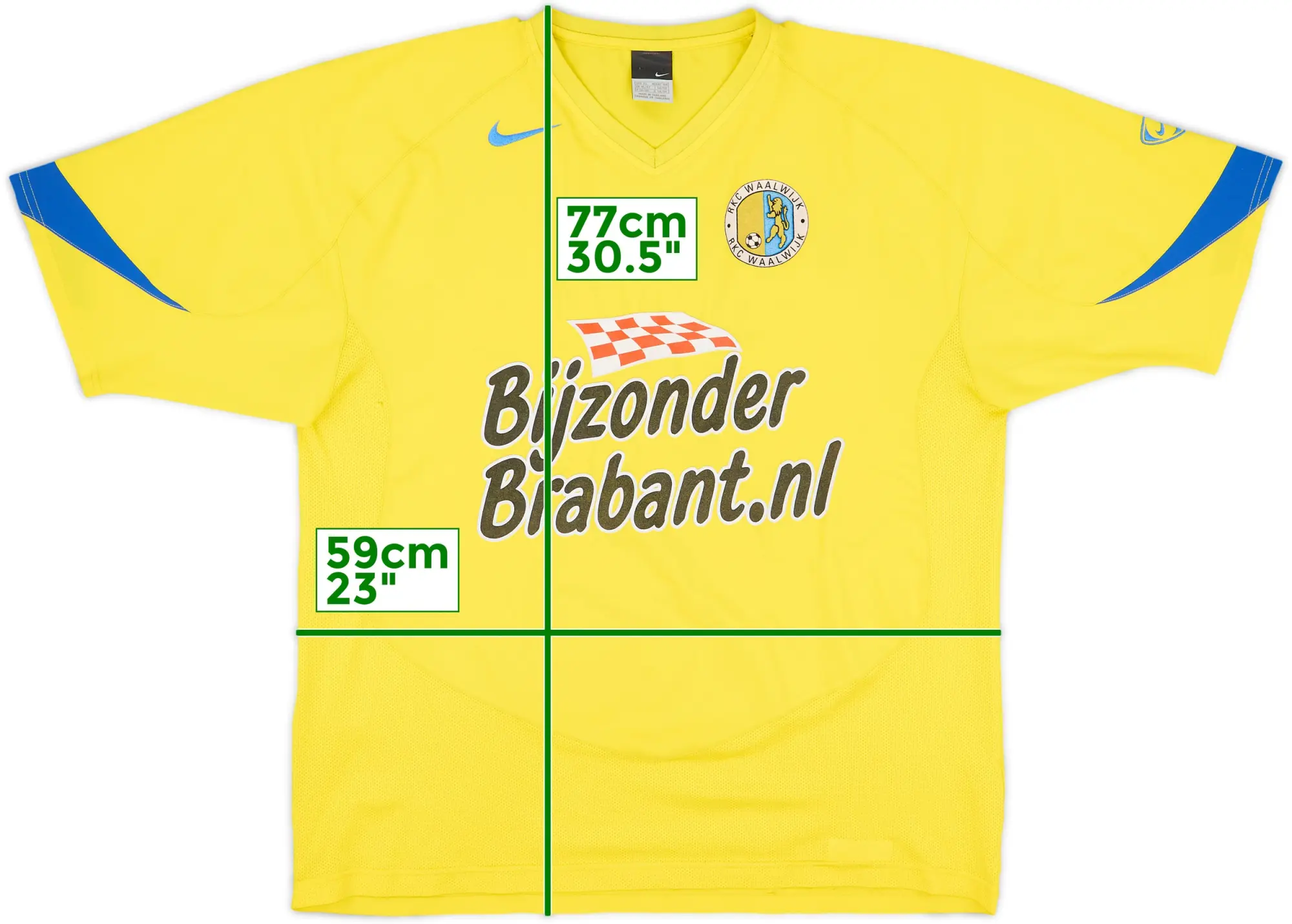 Nike RKC Waalwijk Mens SS Home Shirt 2005/06