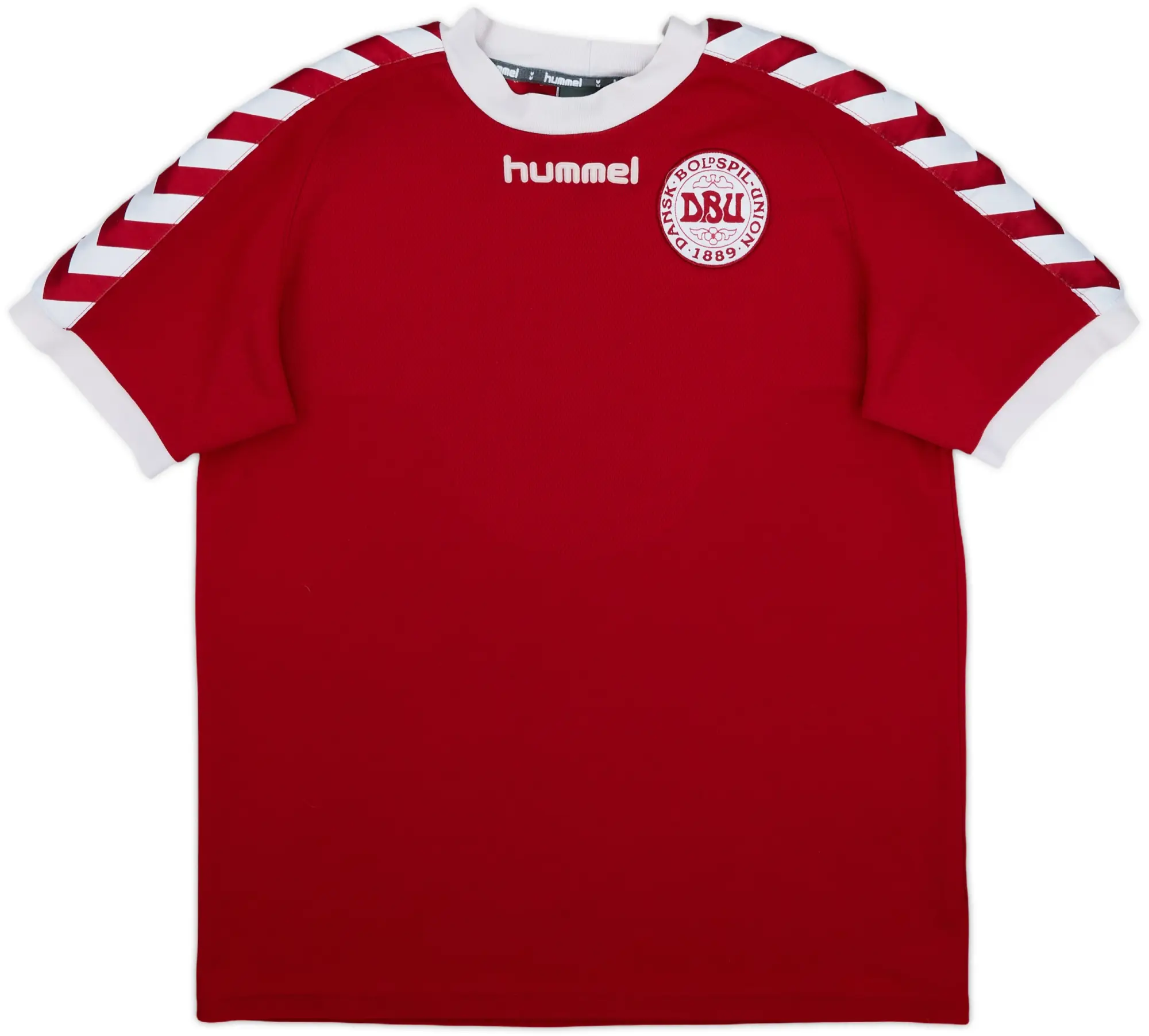 Hummel Denmark Mens SS Home Shirt 2002