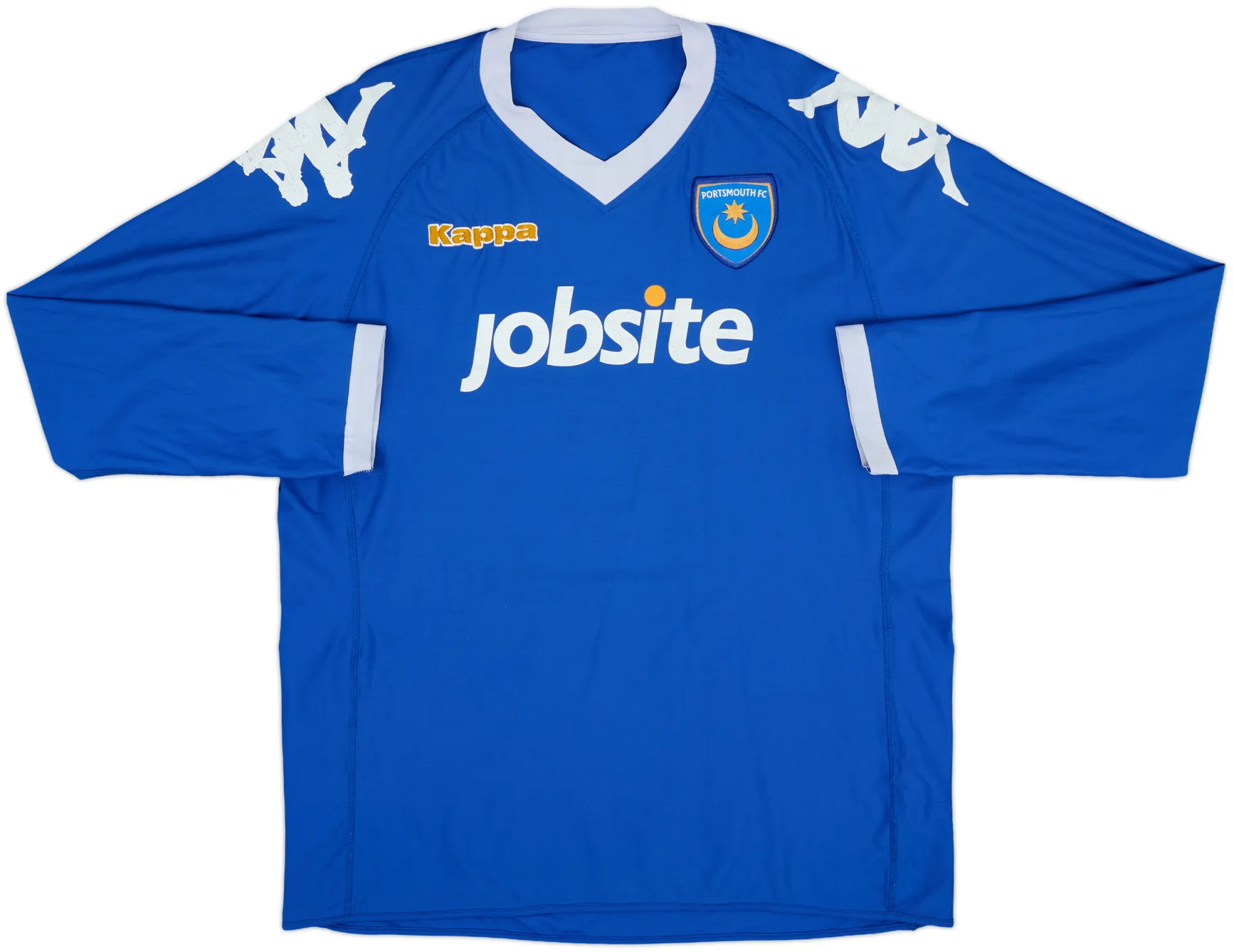 Kappa Portsmouth Mens LS Home Shirt 2010/11