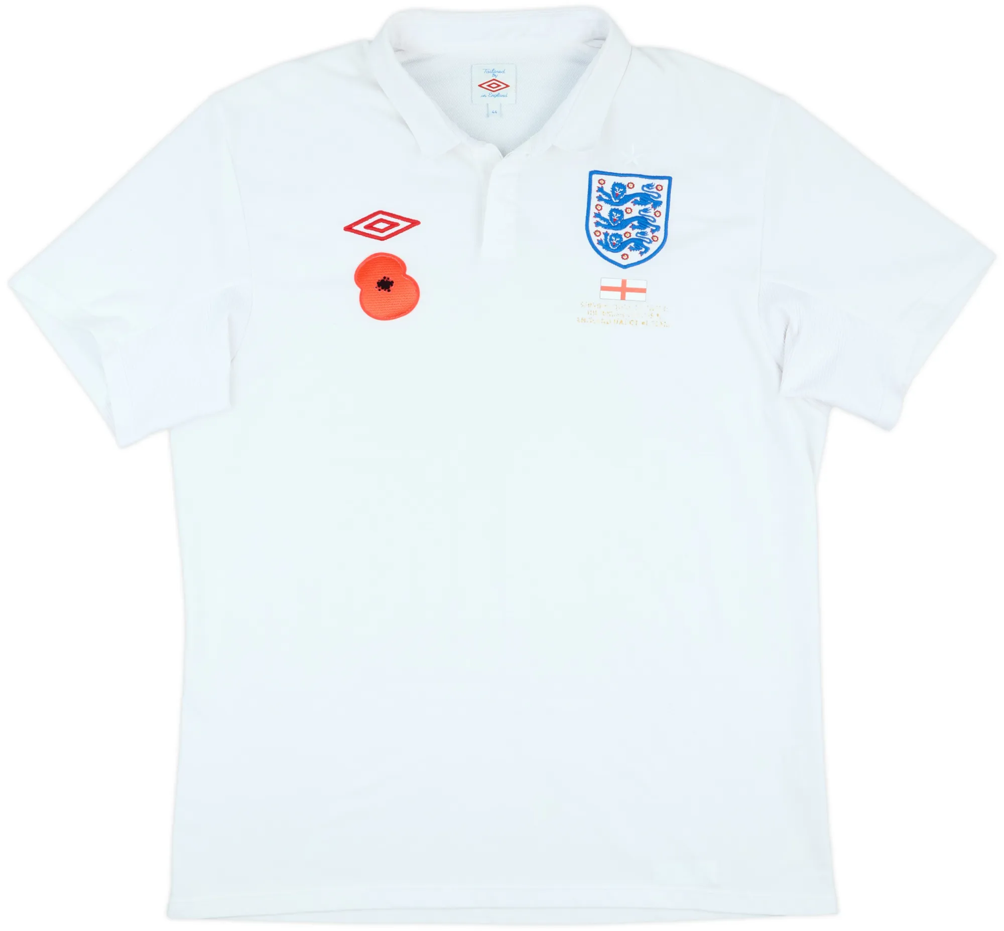 Umbro England Mens SS Home Shirt 2009