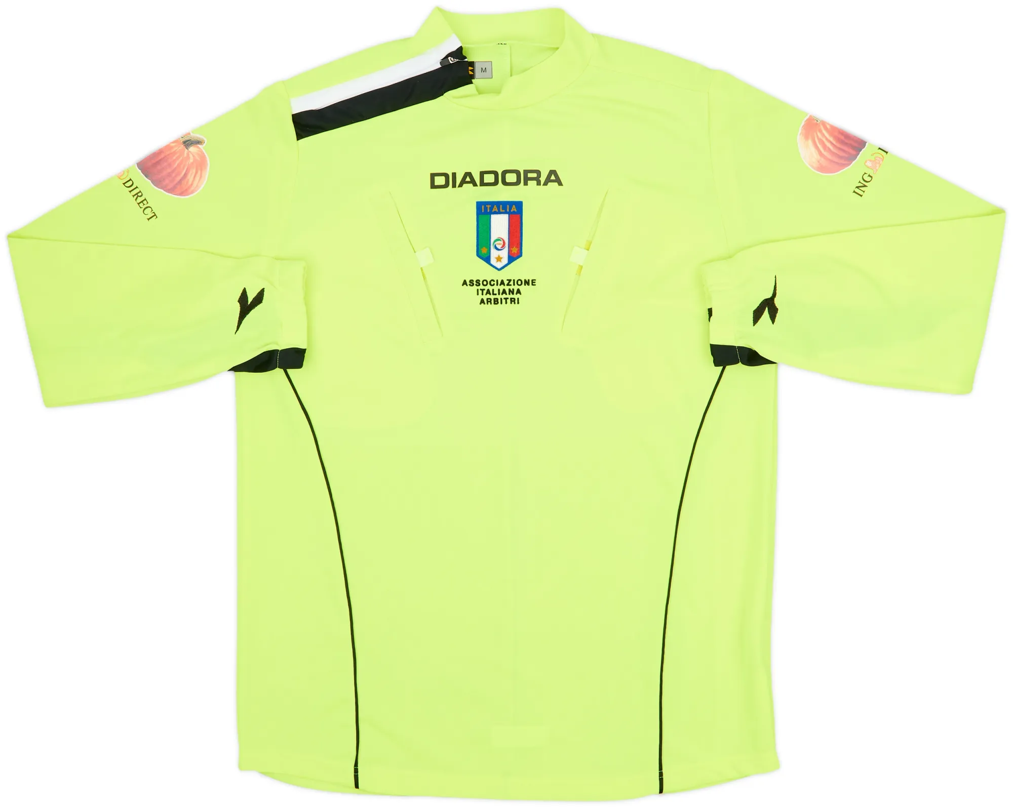 Diadora Italy Mens LS Home Shirt 2000