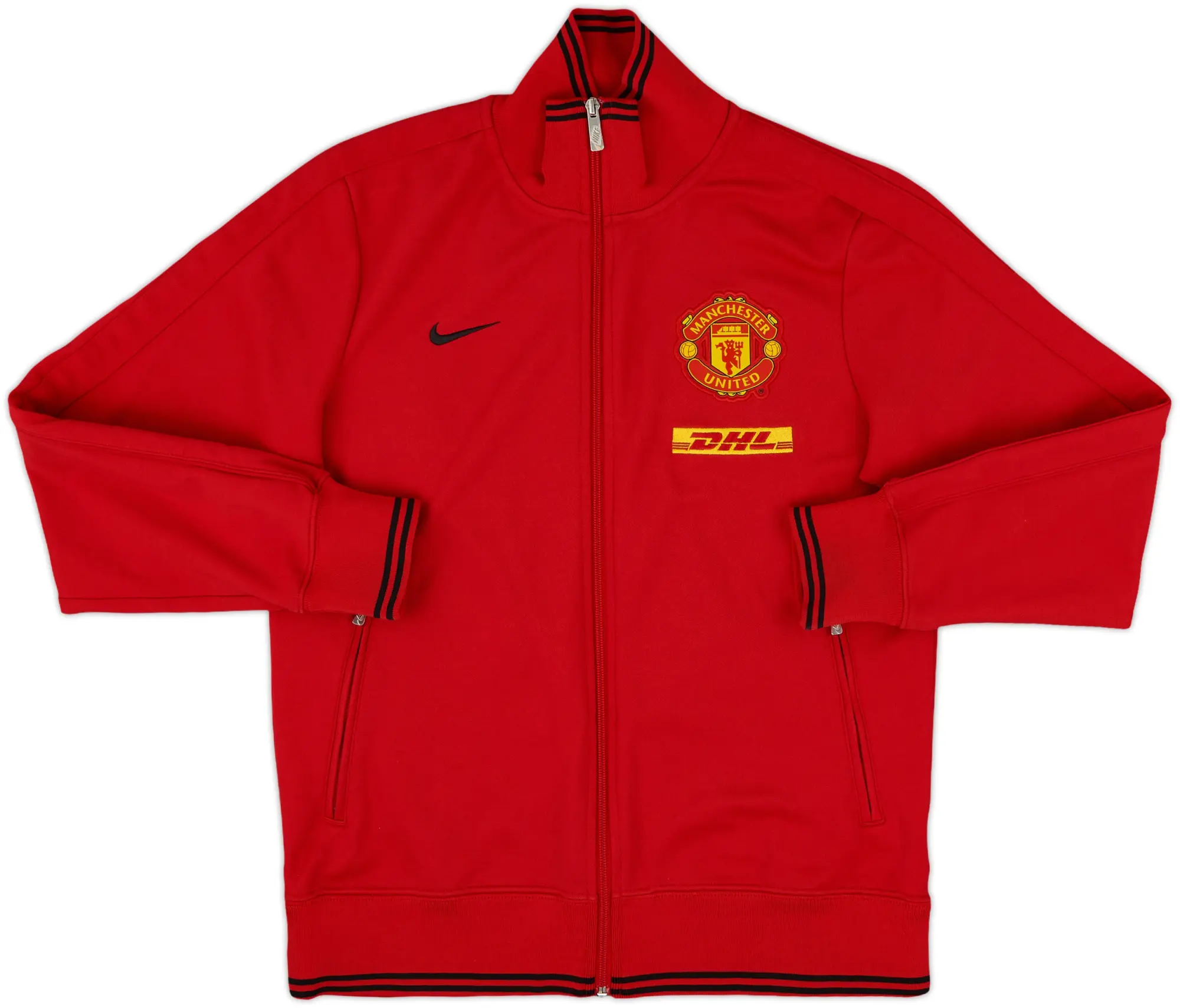2012-13 Manchester United Nike Track Jacket - 9/10 - (M)