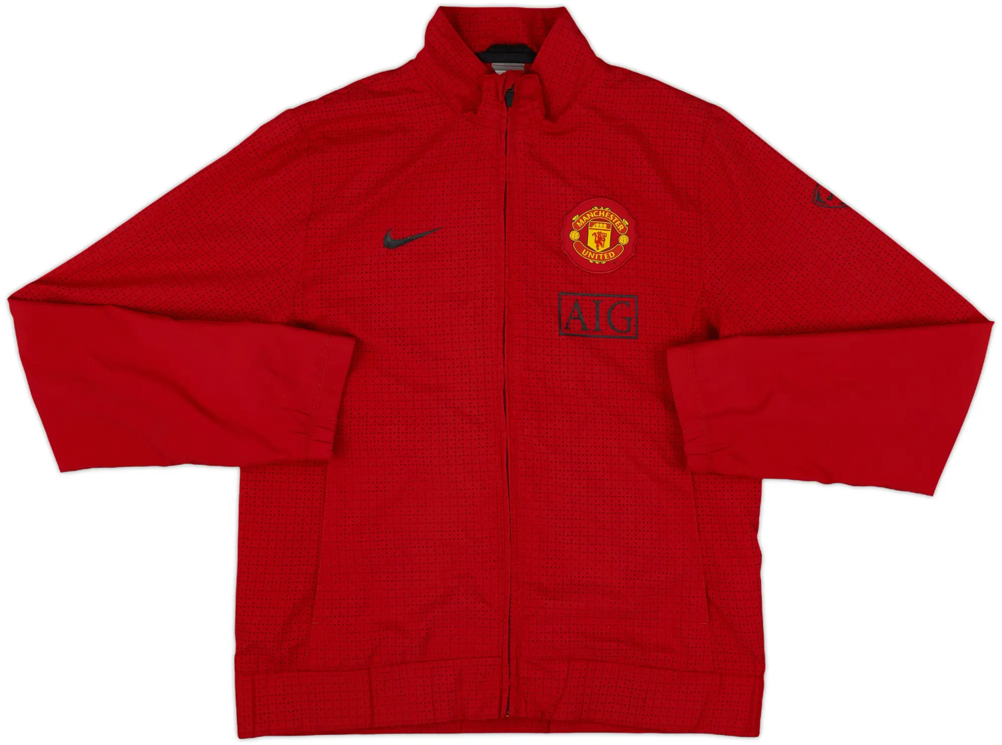 2009-10 Manchester United Nike Track Jacket - 8/10 - (M)