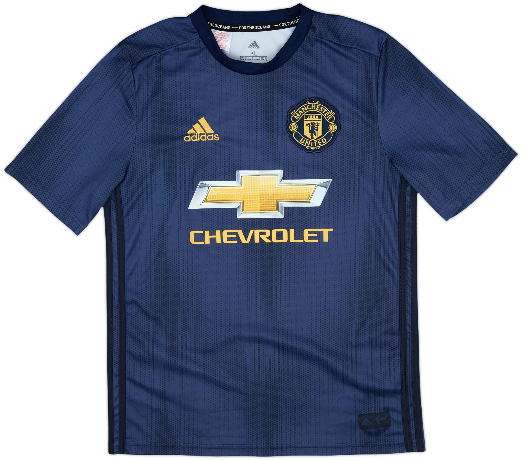 adidas Manchester United Boys SS Third Shirt 2018/19