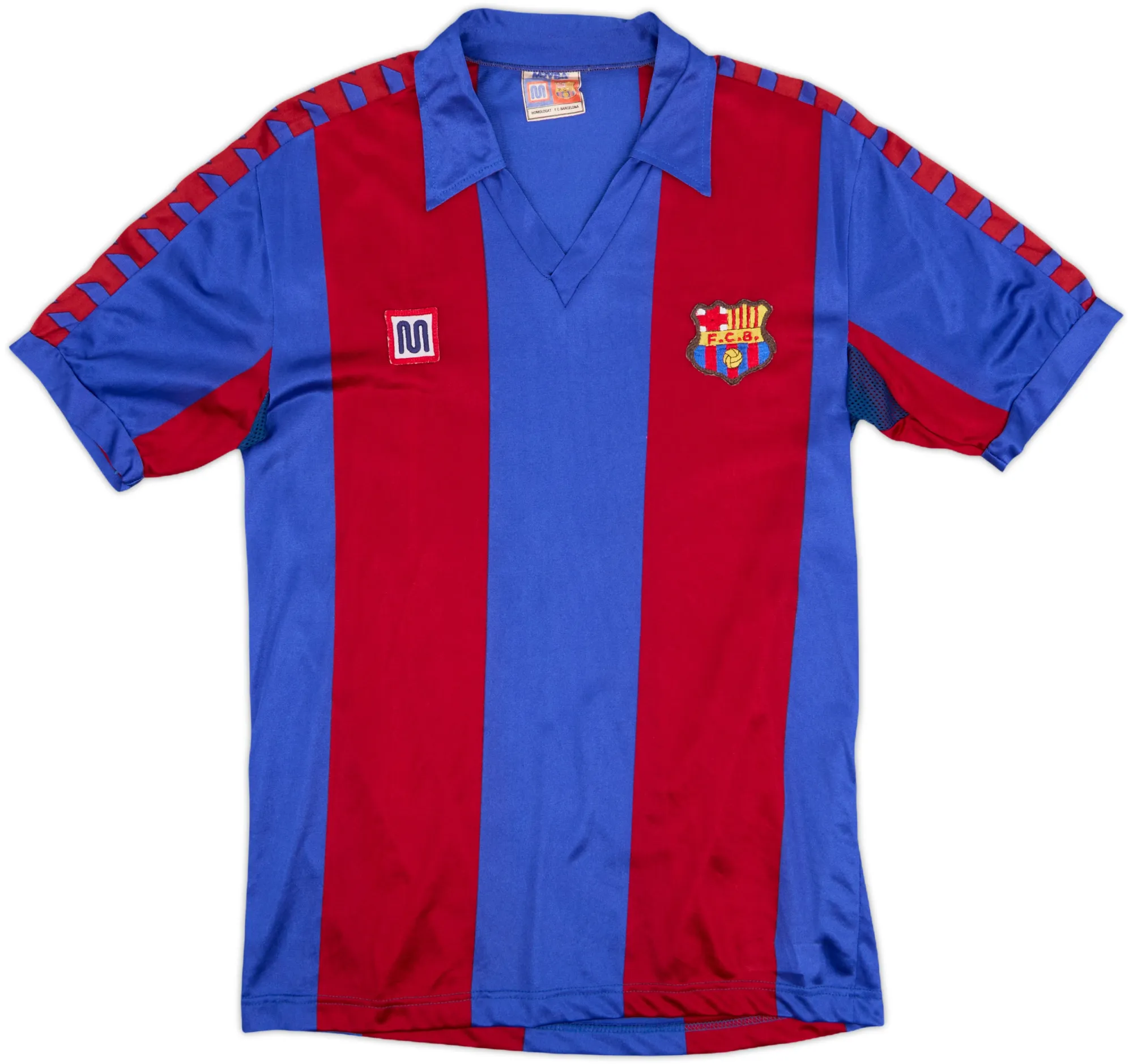 Meyba Barcelona Mens SS Home Shirt 1984/85
