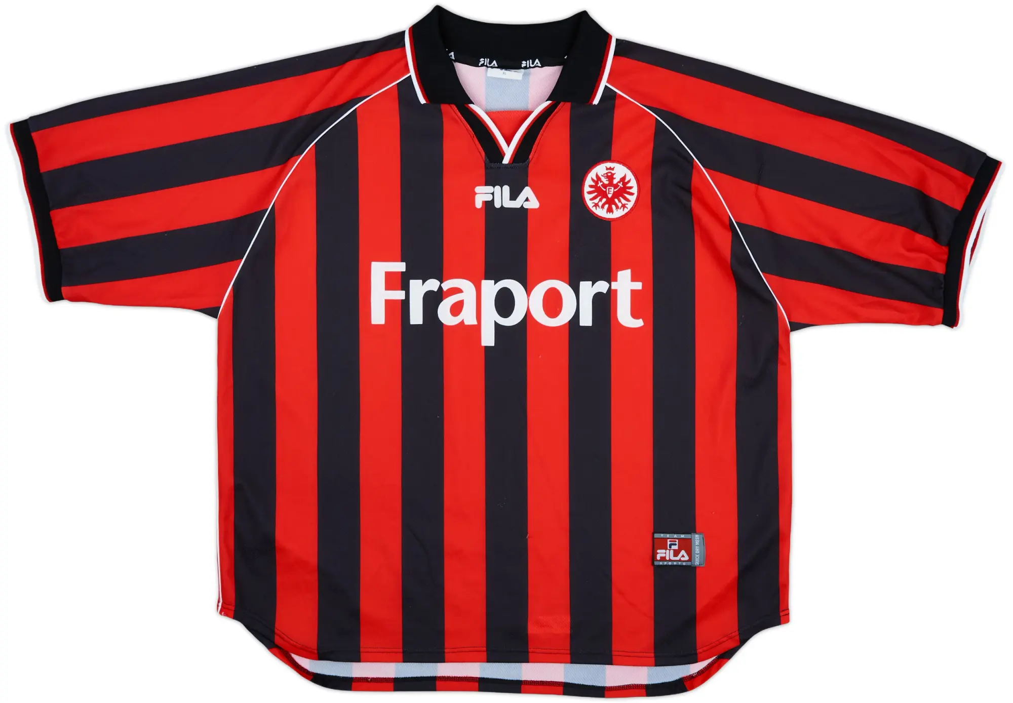 Fila Eintracht Frankfurt Mens SS Home Shirt 2001/03