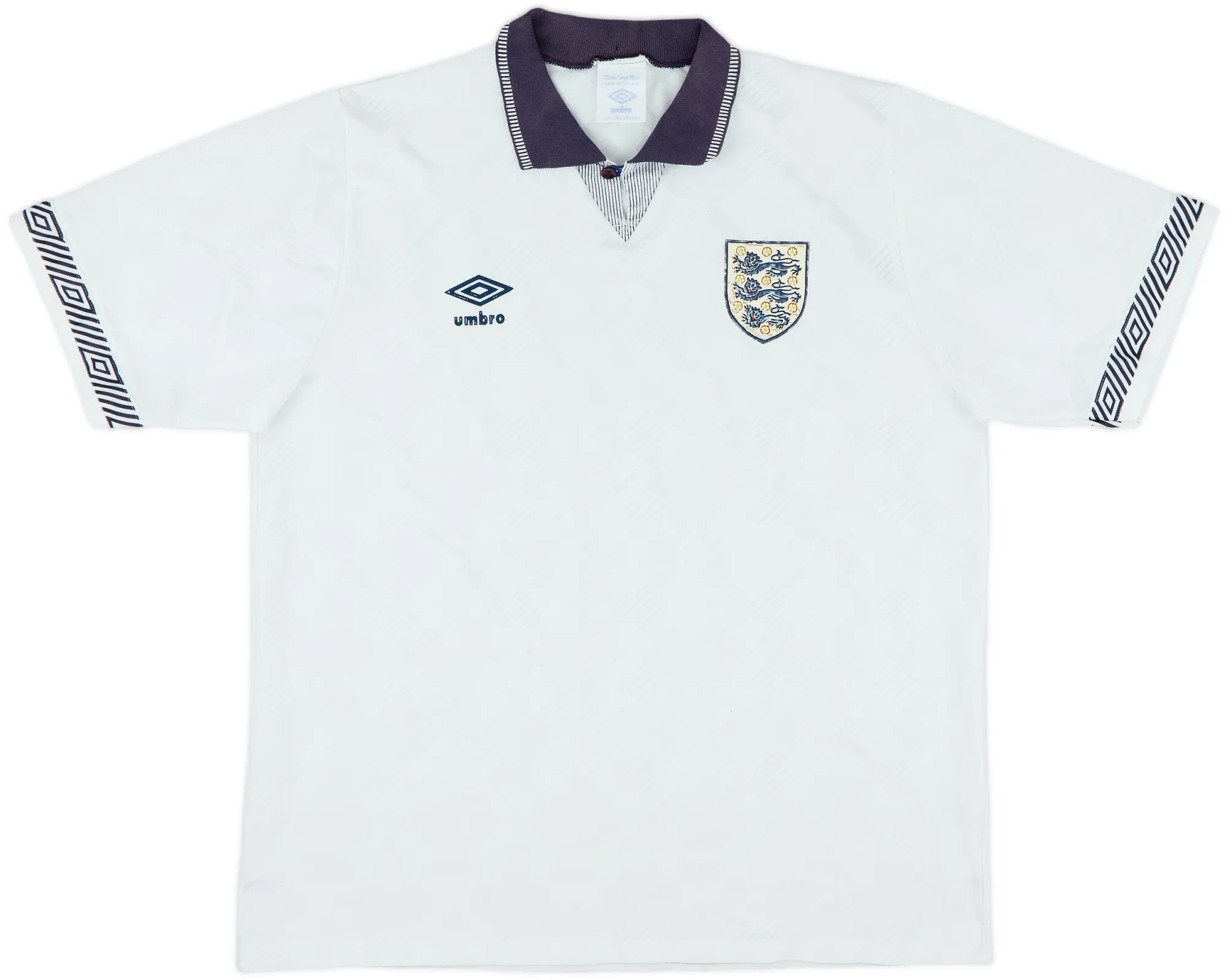 Umbro England Mens SS Home Shirt 1990
