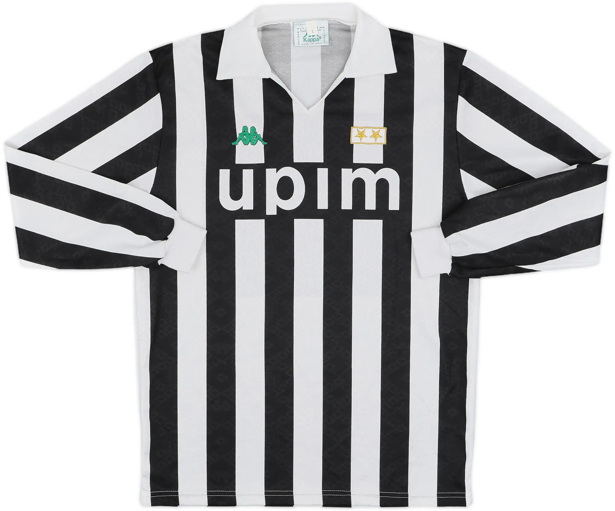 1991-92 Juventus Home L/S Shirt - 9/10 - (L)