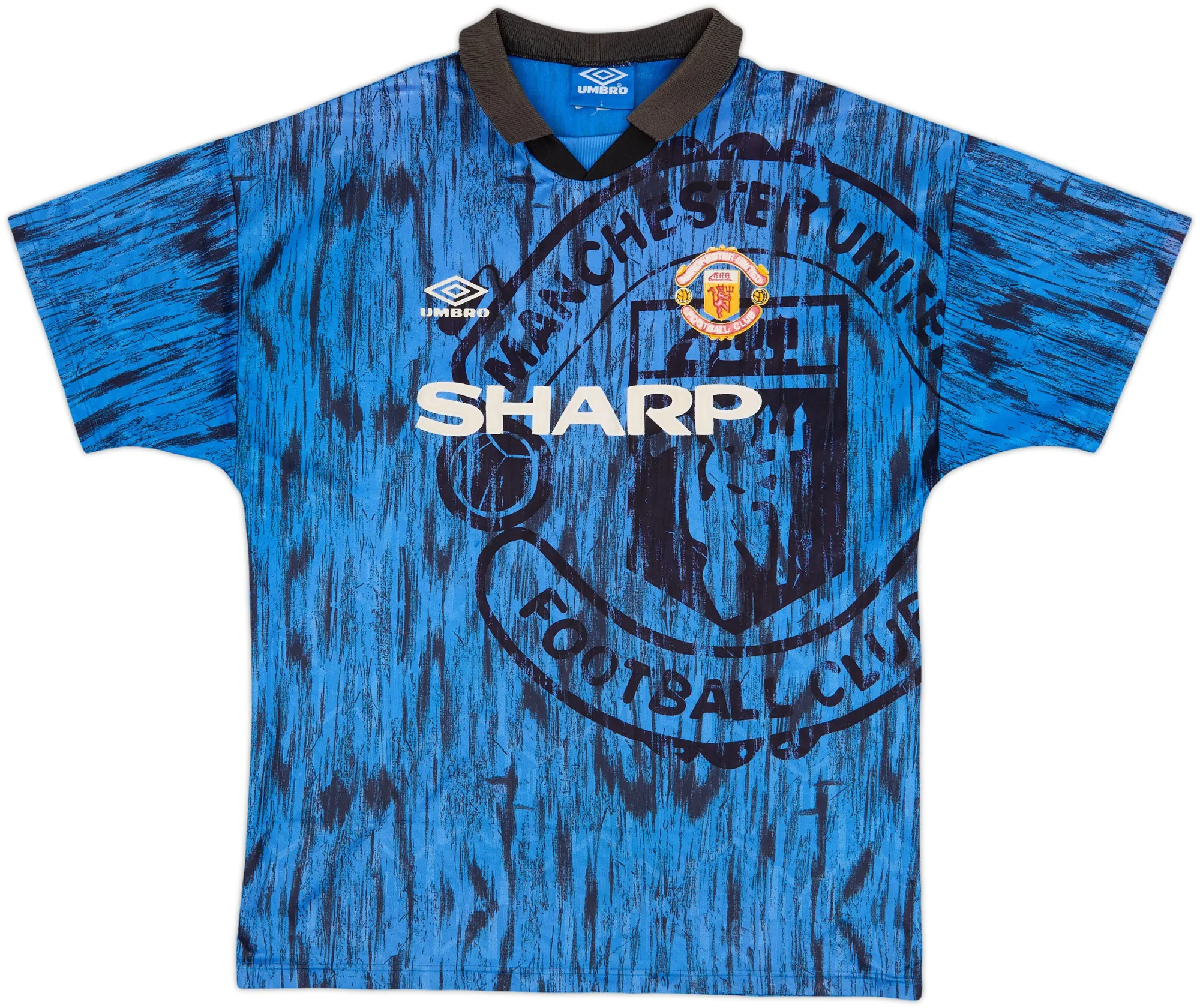 Umbro Manchester United Mens SS Away Shirt 1992/93