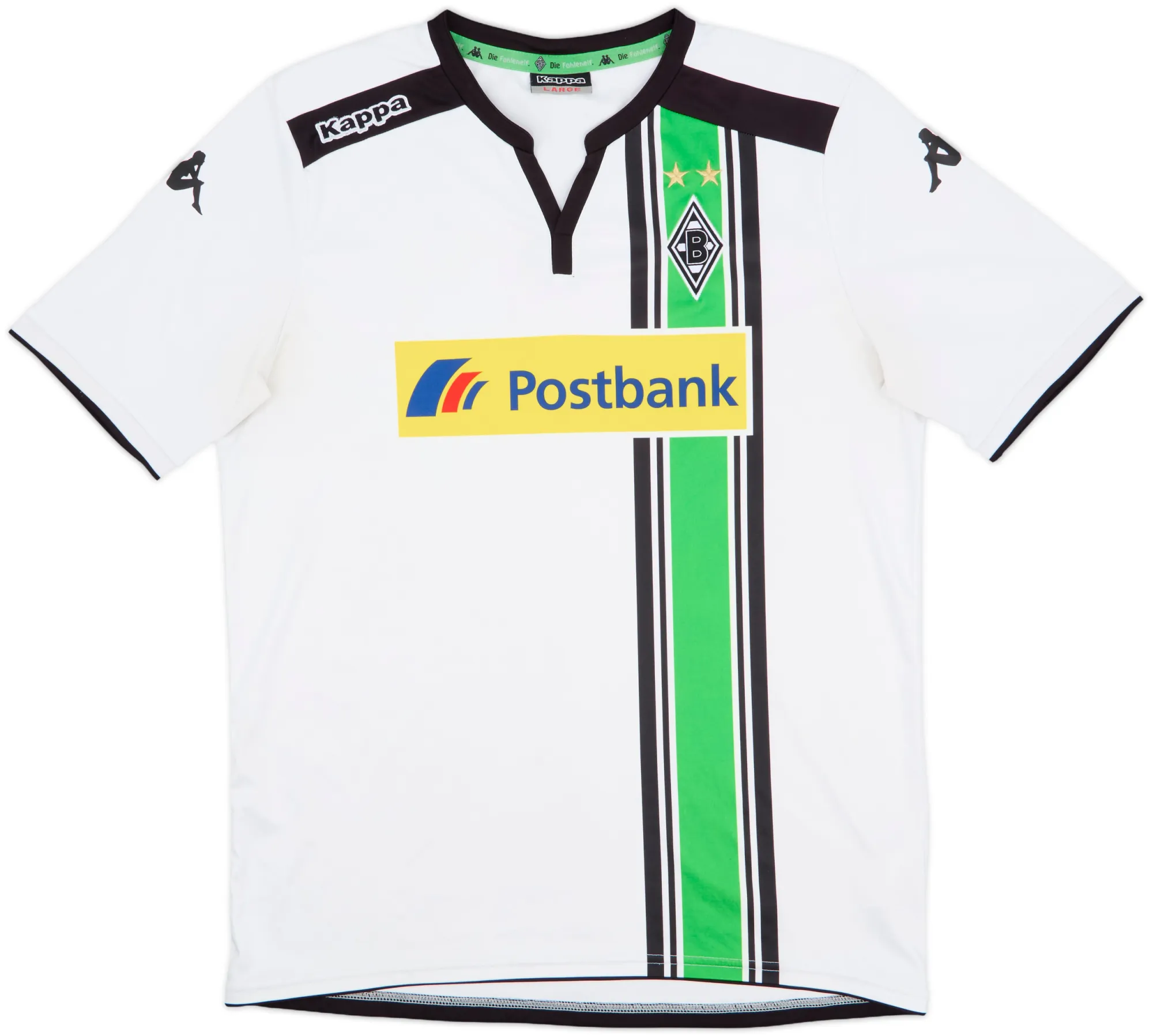 Kappa Borussia Monchengladbach Mens SS Home Shirt 2015/16