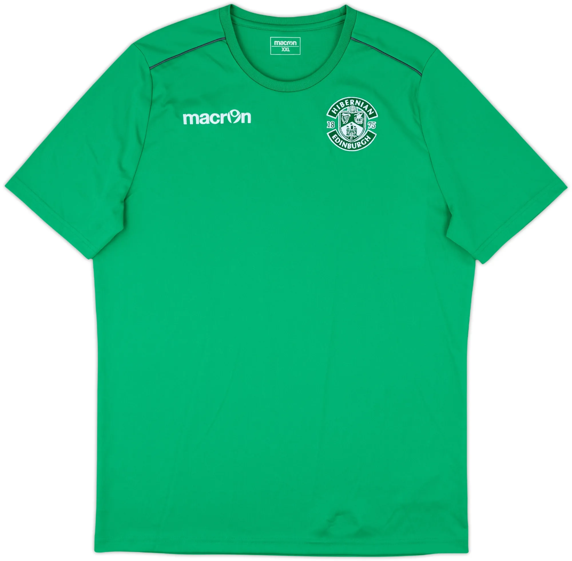 Macron Hibernian Mens SS Home Shirt 2017/18