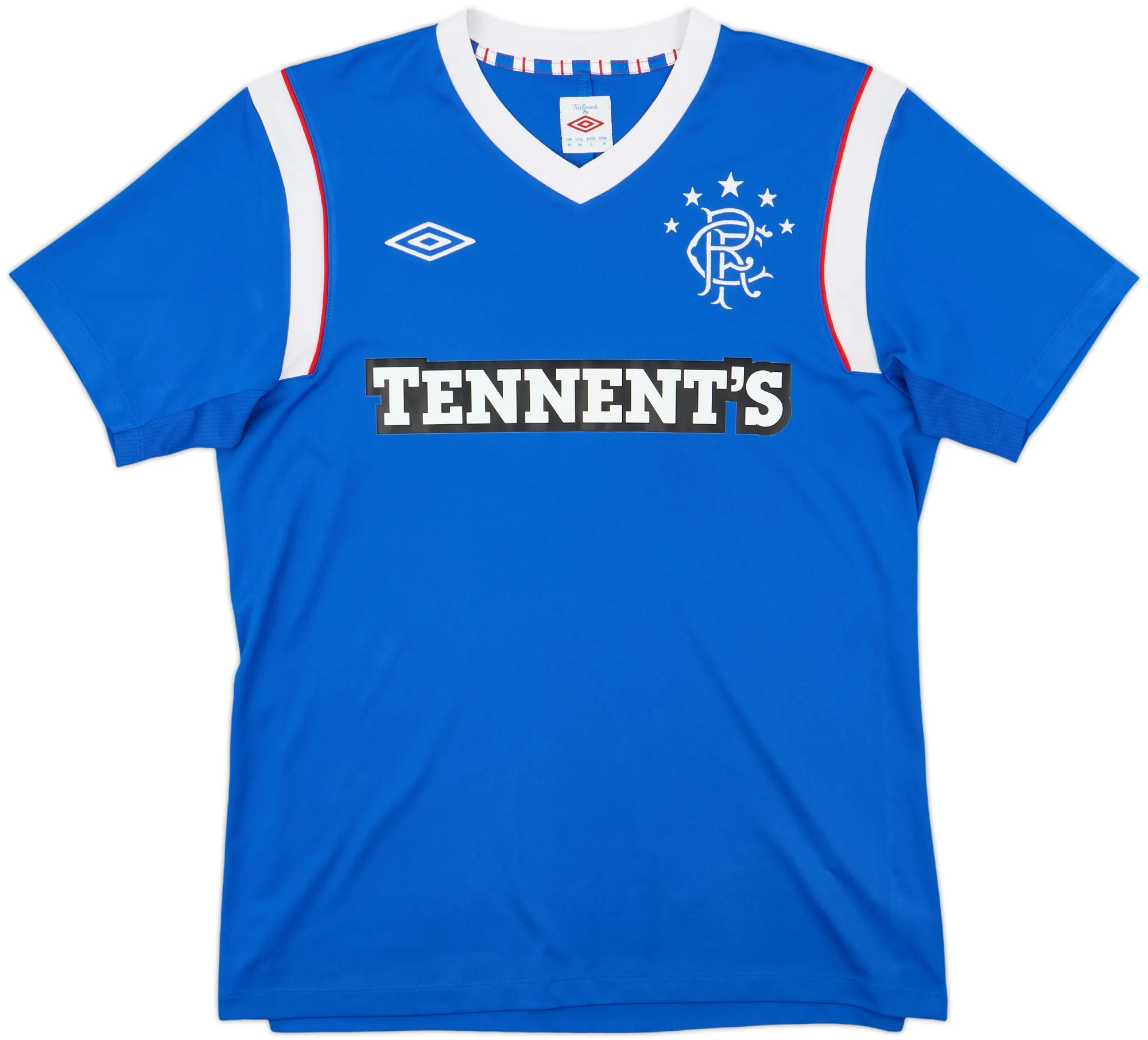 Umbro Rangers Mens SS Home Shirt 2011/12
