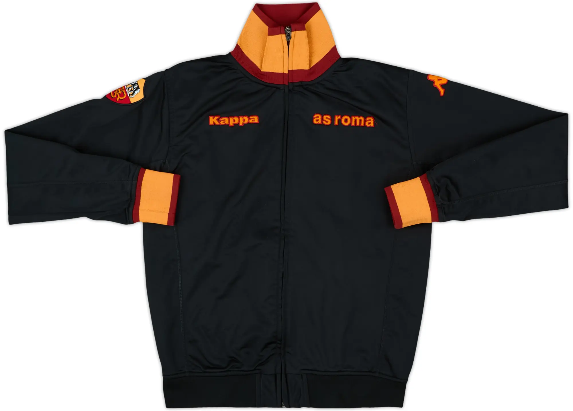 2008-09 Roma Kappa Track Jacket - 8/10 - (XL.Boys)