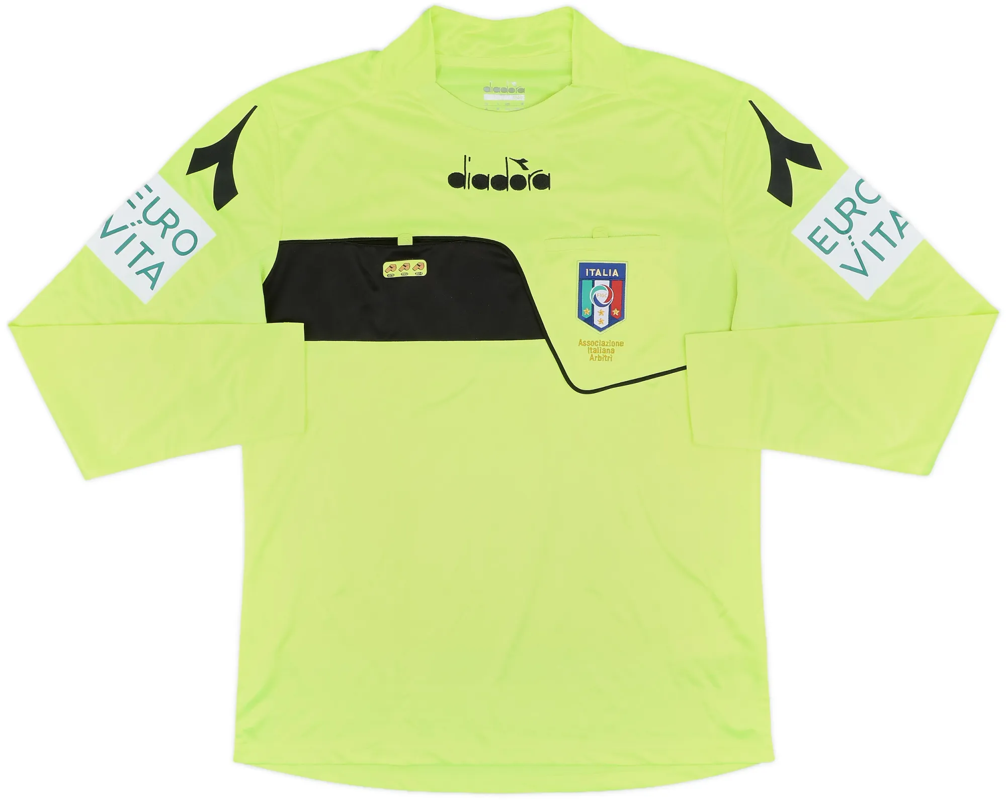 Diadora Italy Mens LS Home Shirt 2018