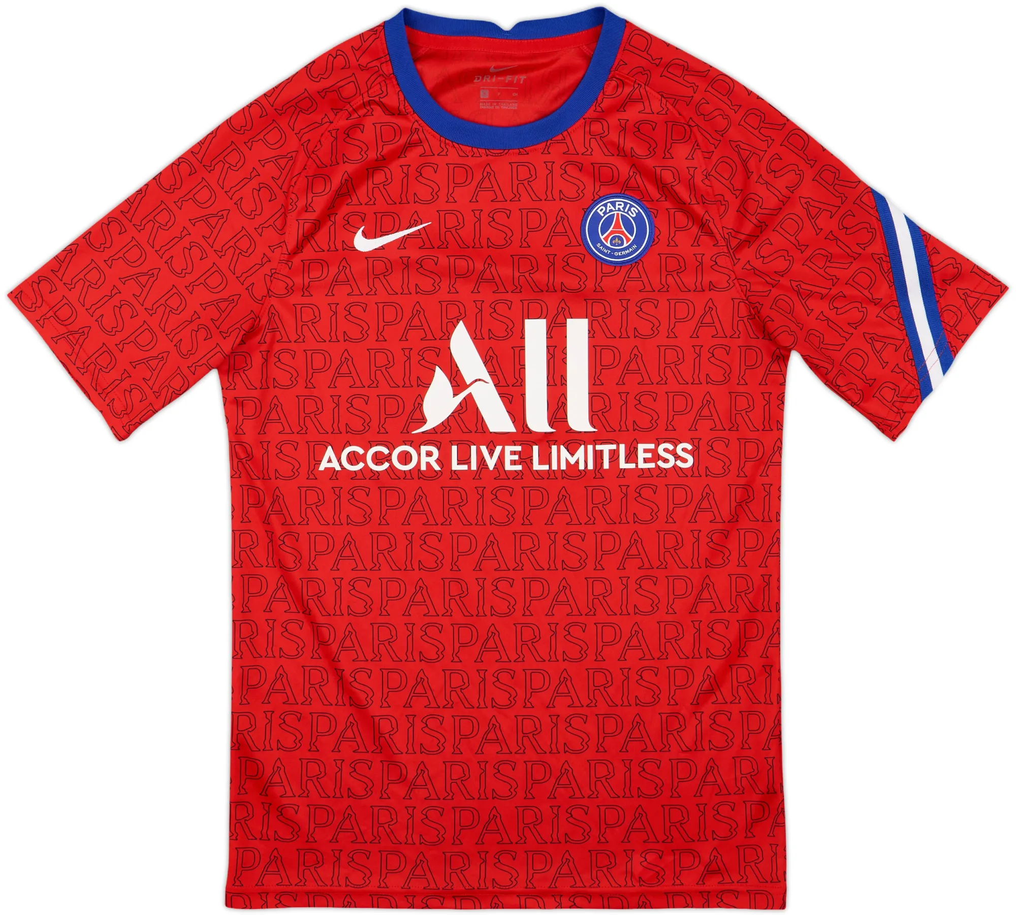Nike Paris Saint Germain Mens SS Home Shirt 2020/21