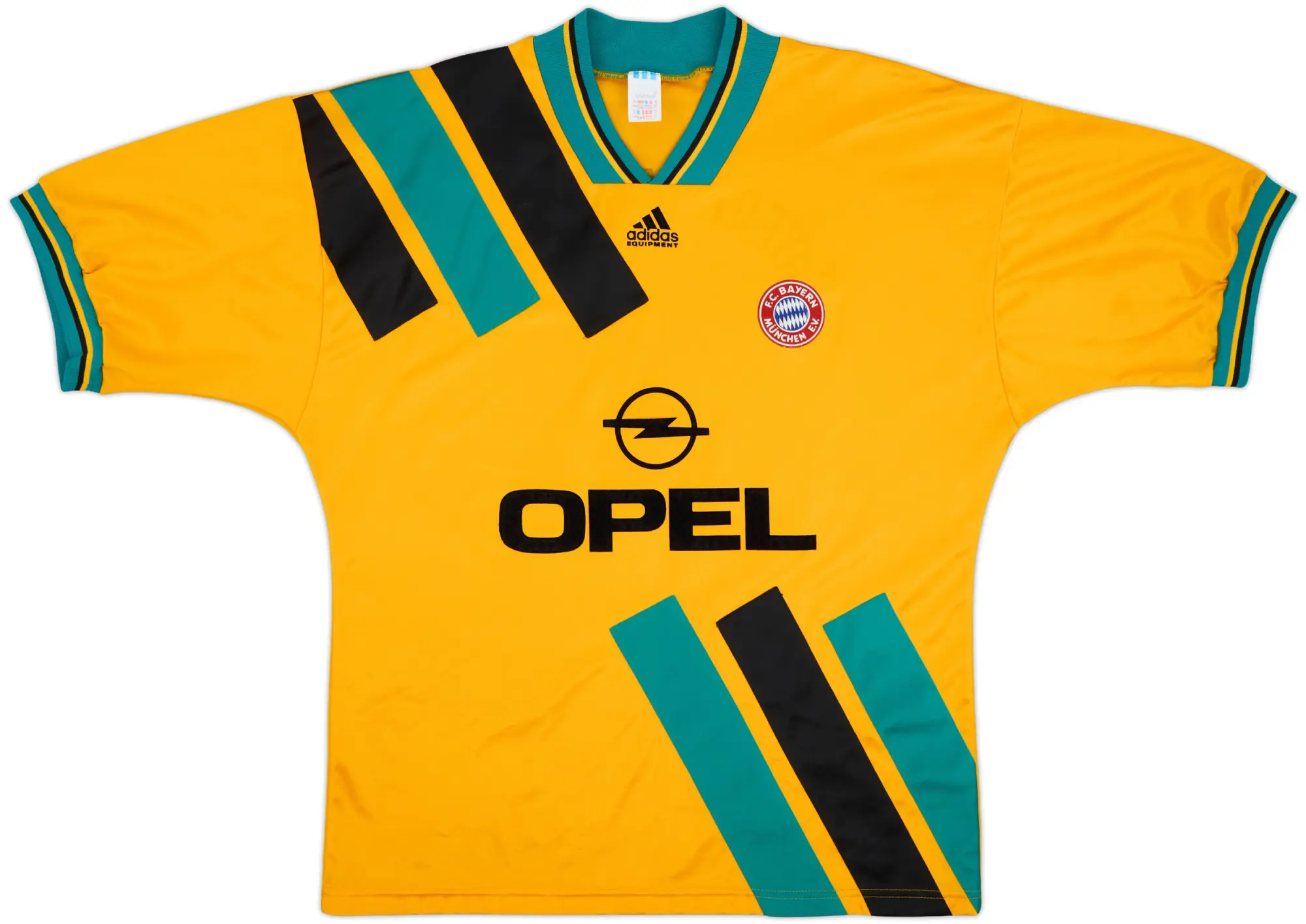 adidas Bayern Munich Mens SS Away Shirt 1993/94