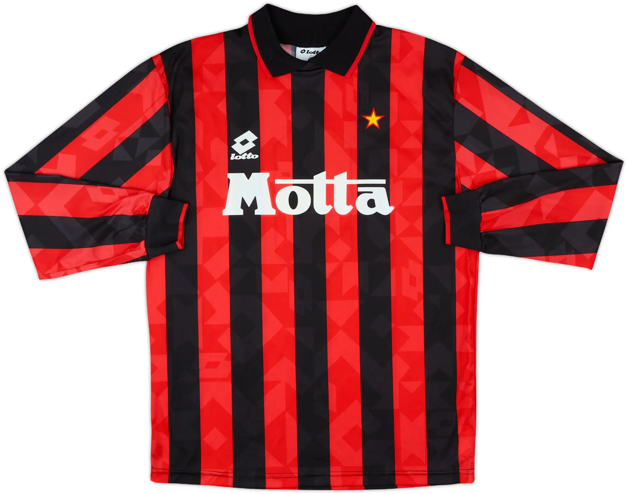 1993-94 AC Milan Home L/S Shirt #9 - 9/10 - (L)