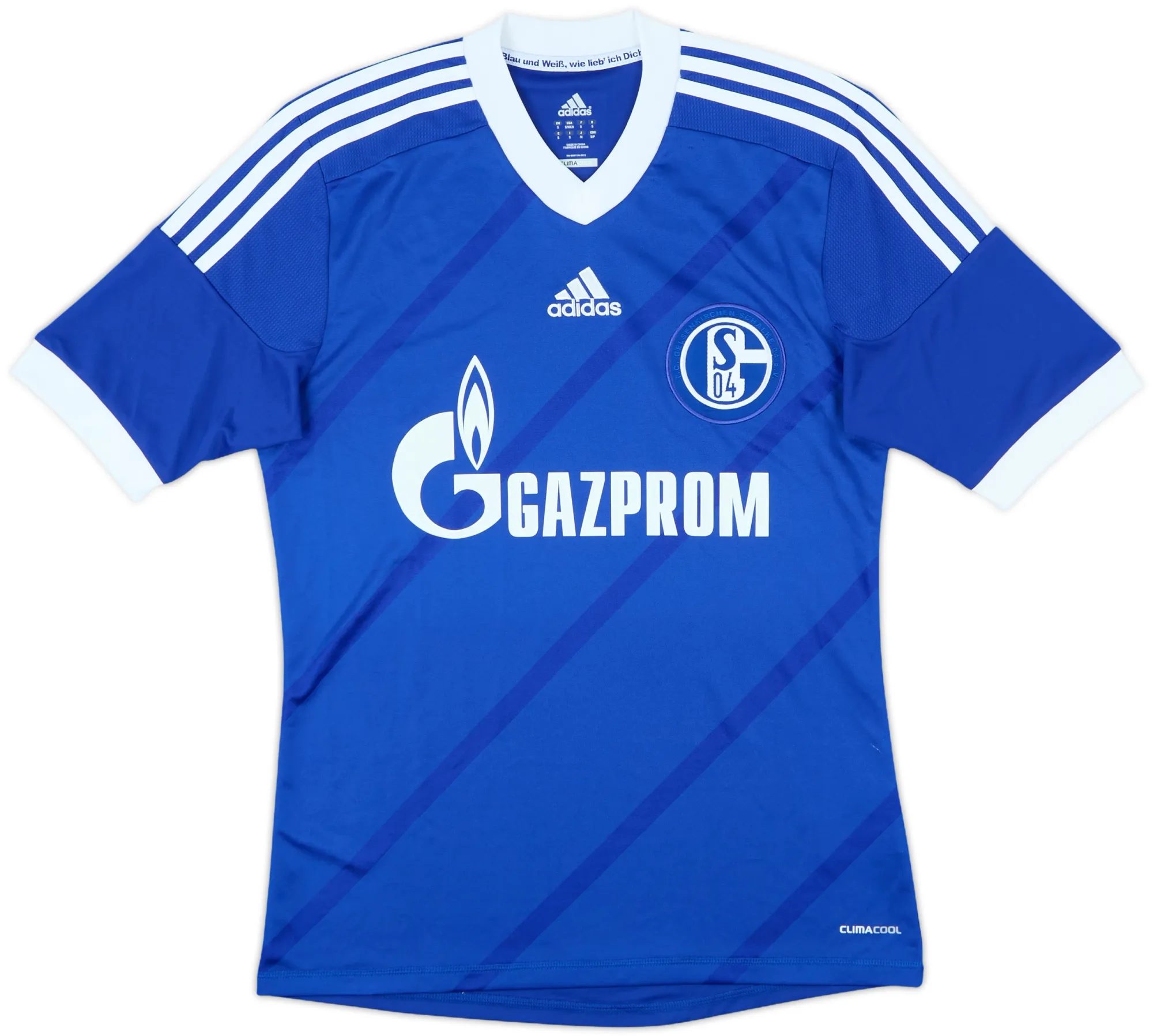adidas Schalke 04 Mens SS Home Shirt 2012/14