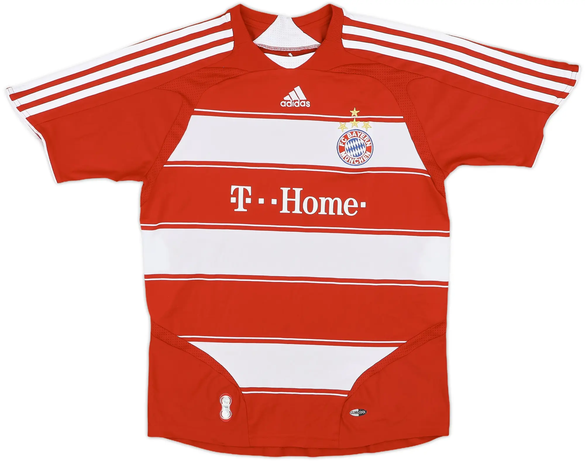 adidas Bayern Munich Boys SS Home Shirt 2008/09