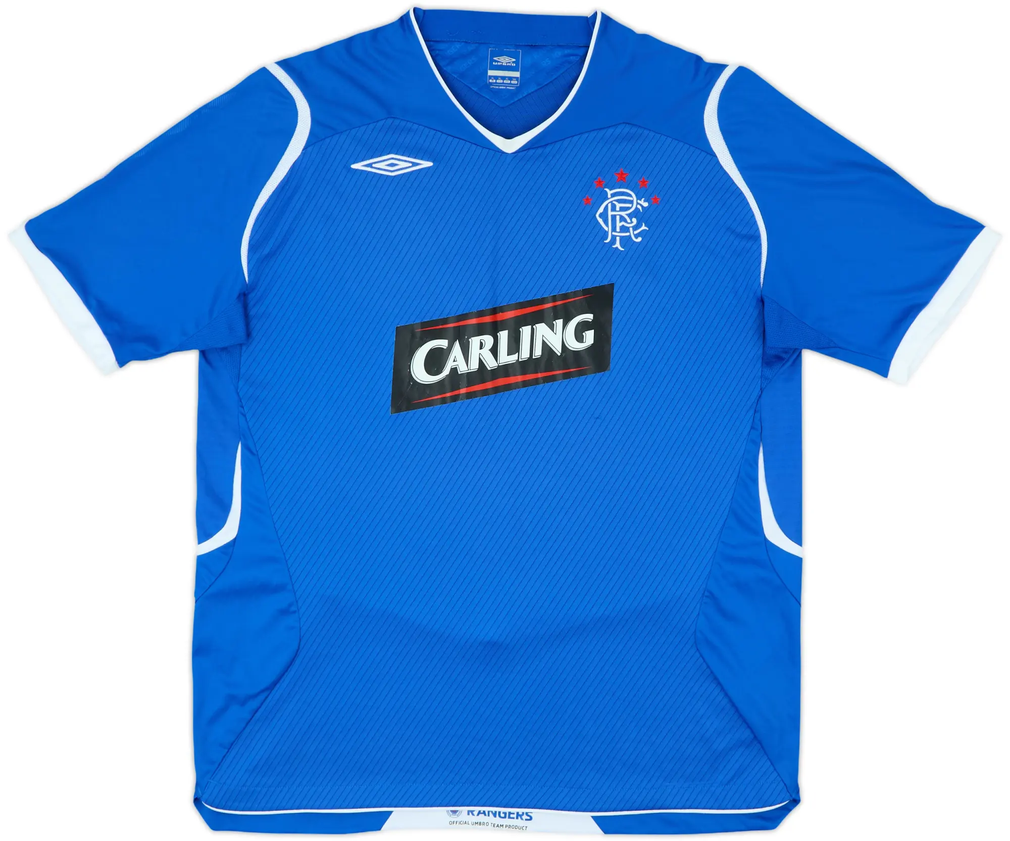 Umbro Rangers Mens SS Home Shirt 2008/09