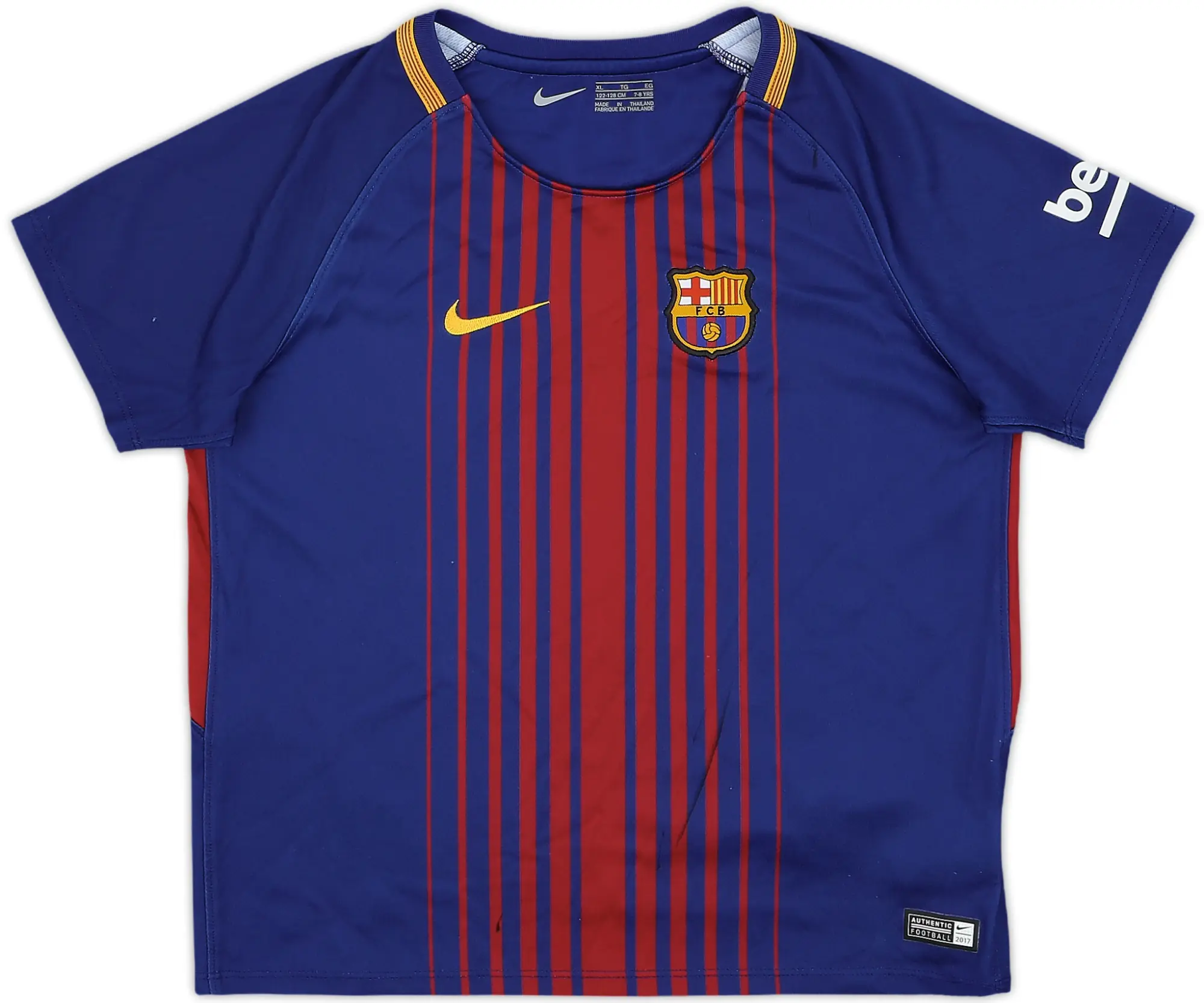 Nike Barcelona Mens SS Home Shirt 2017/18