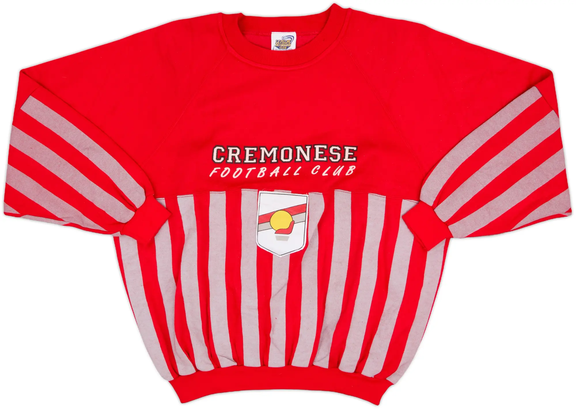 1990-91 Cremonese Le Felpe Dei Grandi Club Sweat Top - 8/10 - (L)