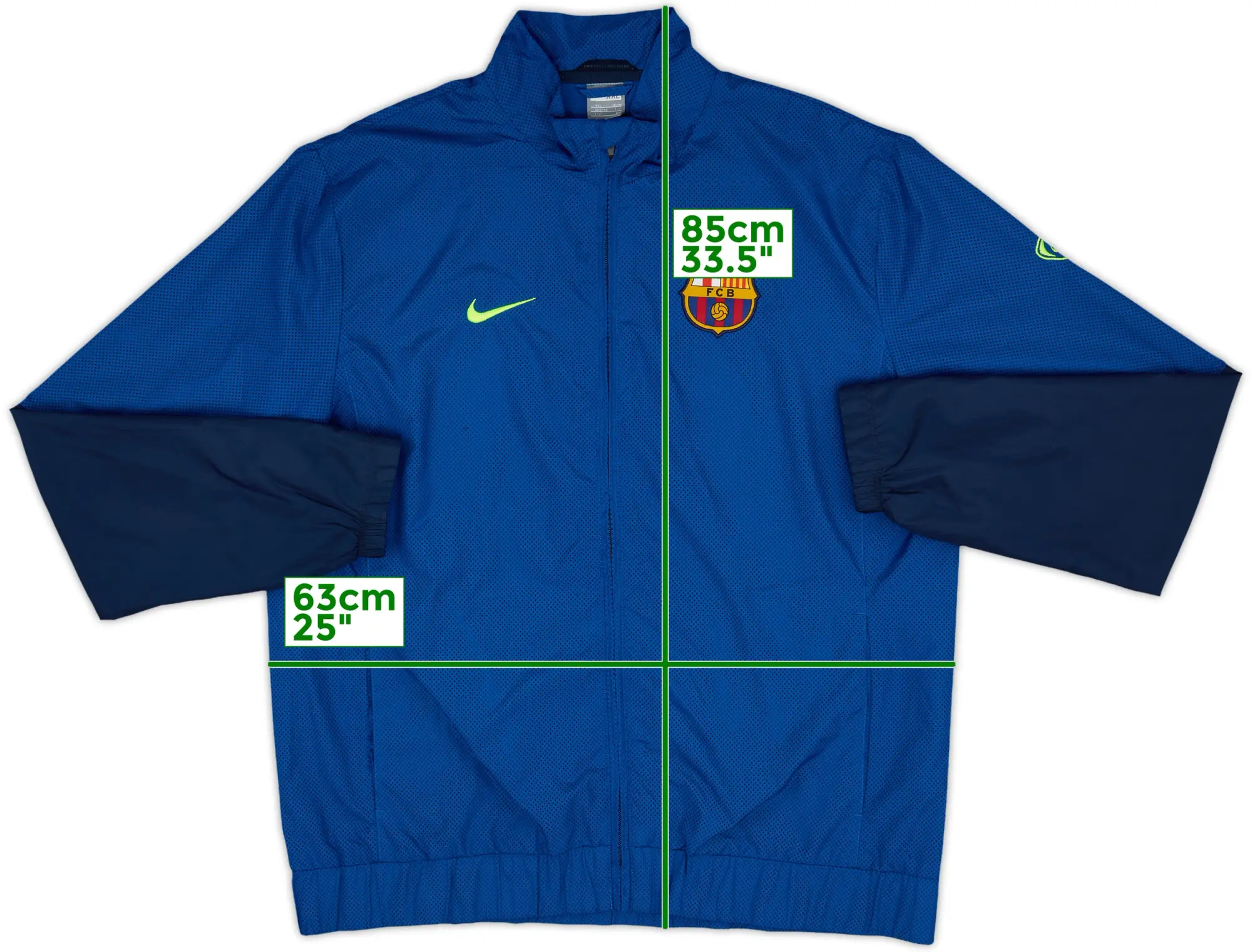 2009-10 Barcelona Nike Track Jacket - 8/10 - (XXL)