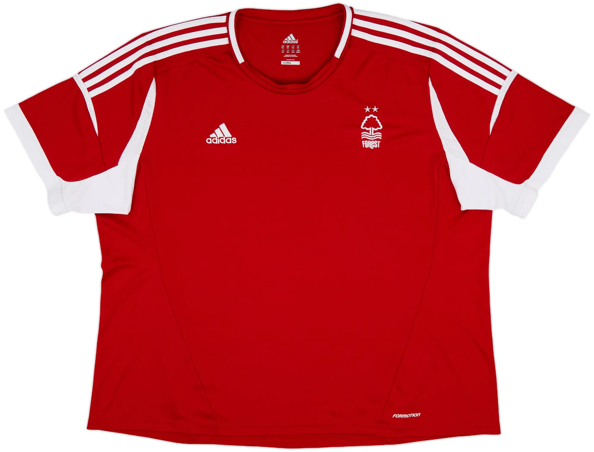 adidas Nottingham Forest Mens SS Home Shirt 2013/14