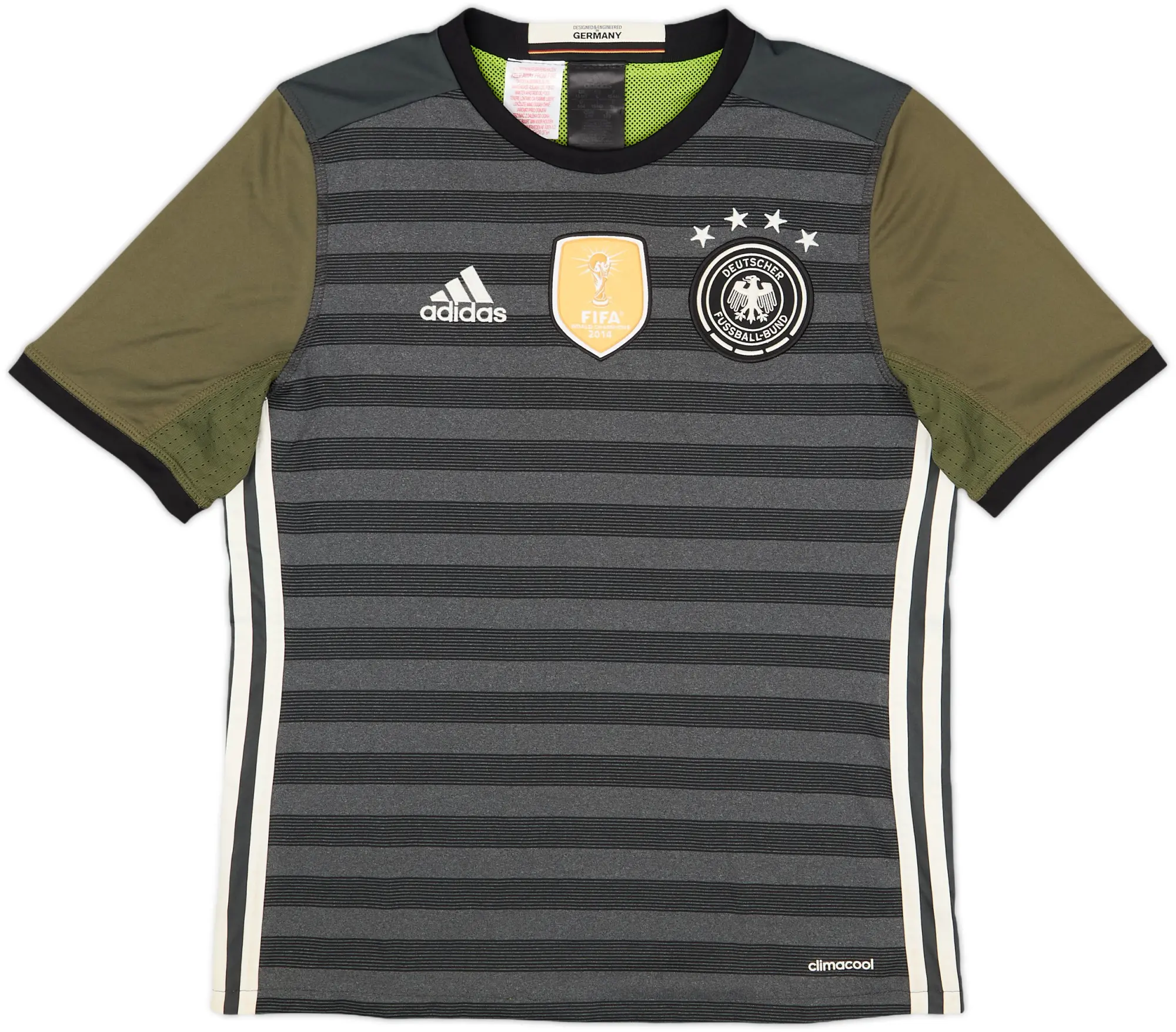 adidas Germany Boys SS Away Shirt 2015