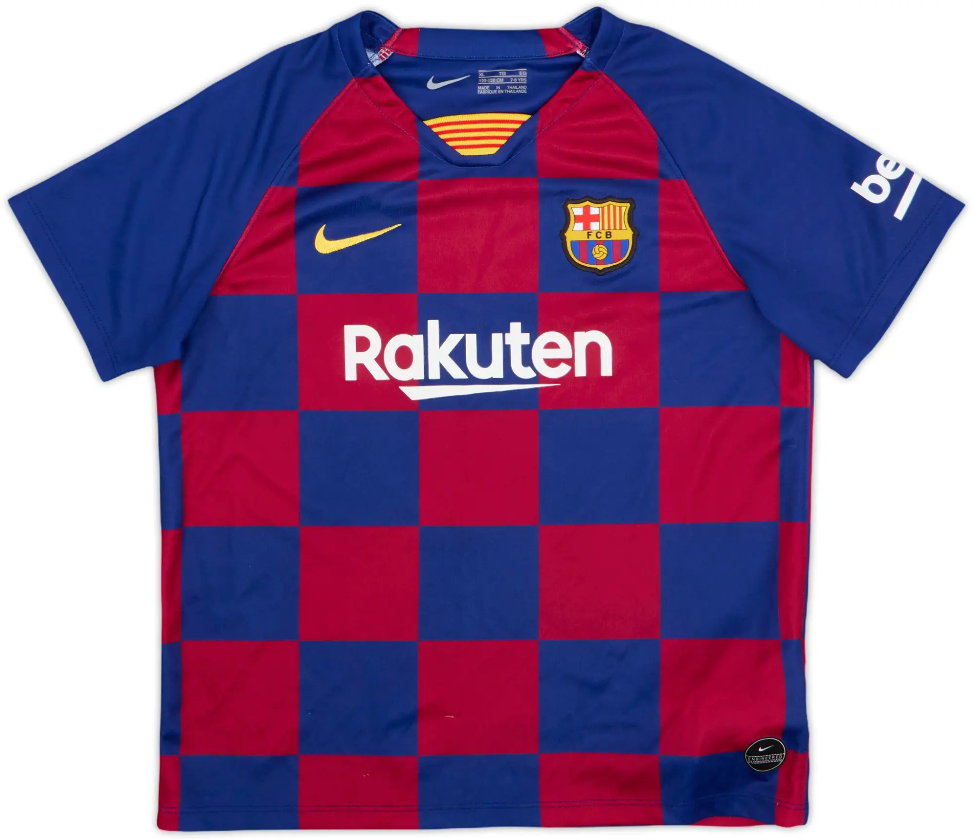 Nike Barcelona Mens SS Home Shirt 2019/20
