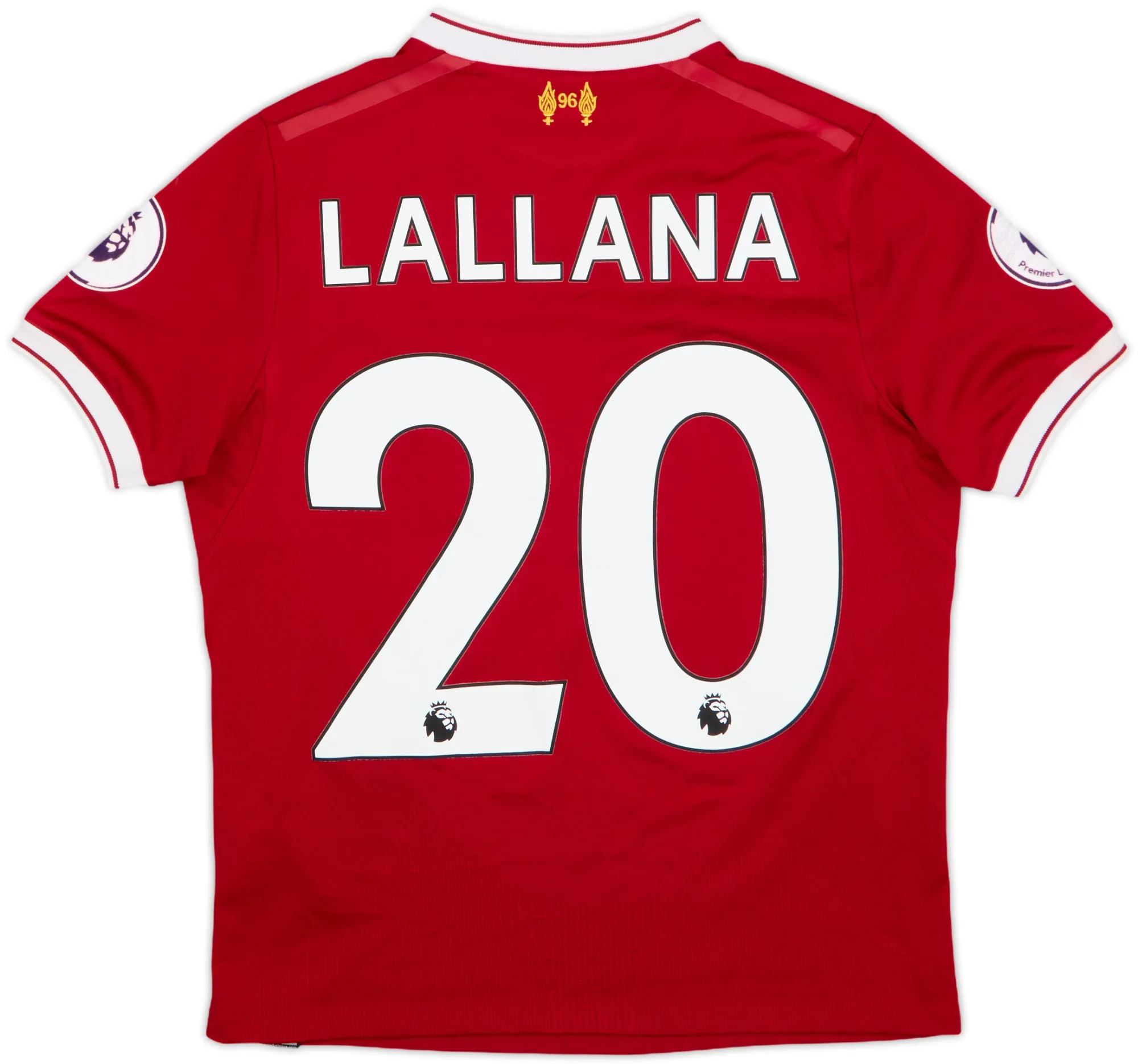 NewBalance Liverpool Boys SS Home Shirt 2017/18