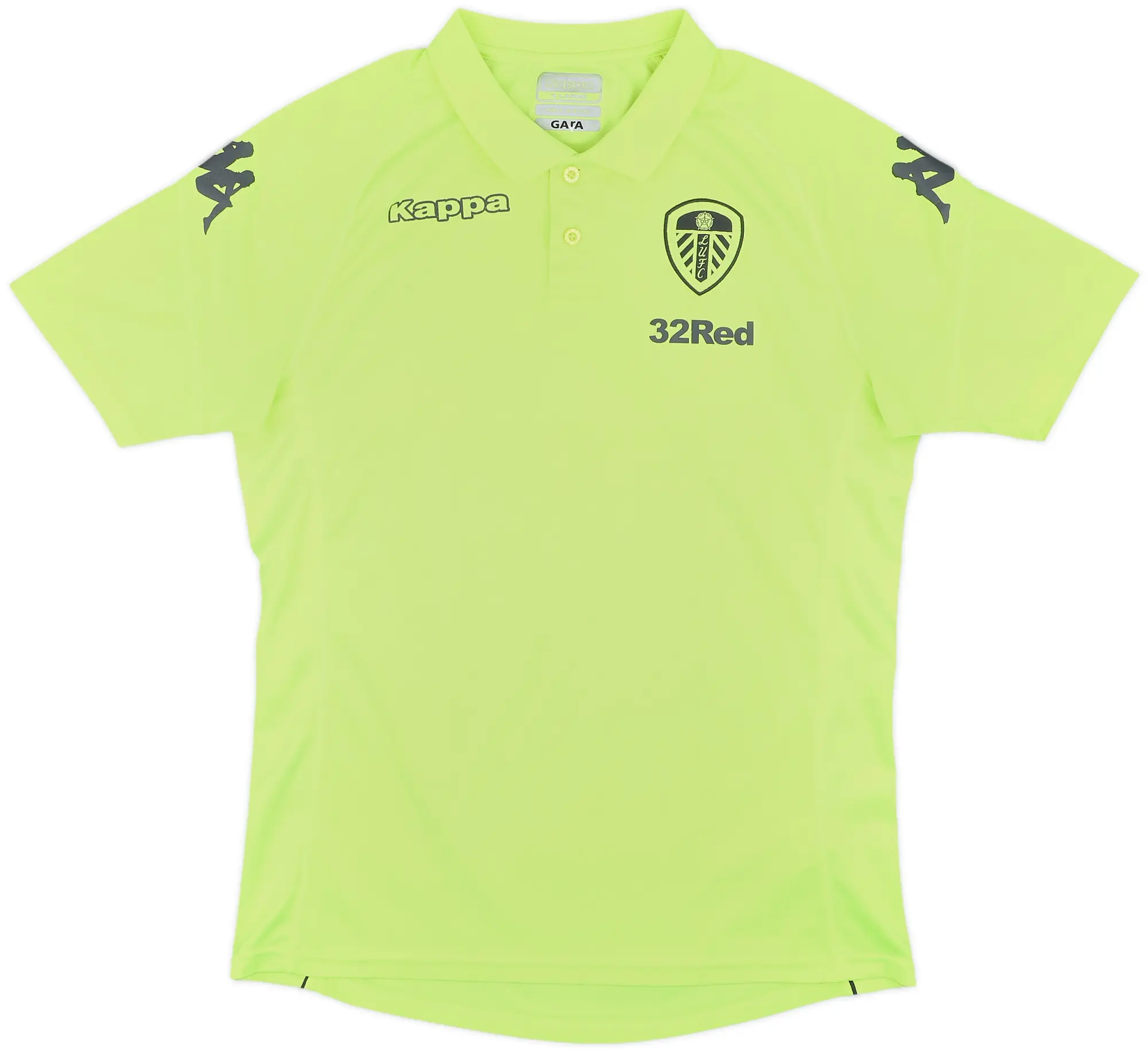 2017-18 Leeds United Kappa Polo Shirt - 8/10 - (XL)