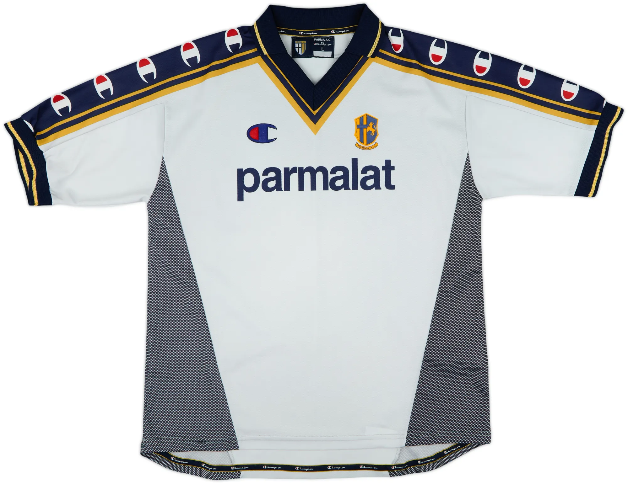 Champion Parma Mens SS Away Shirt 2000/01