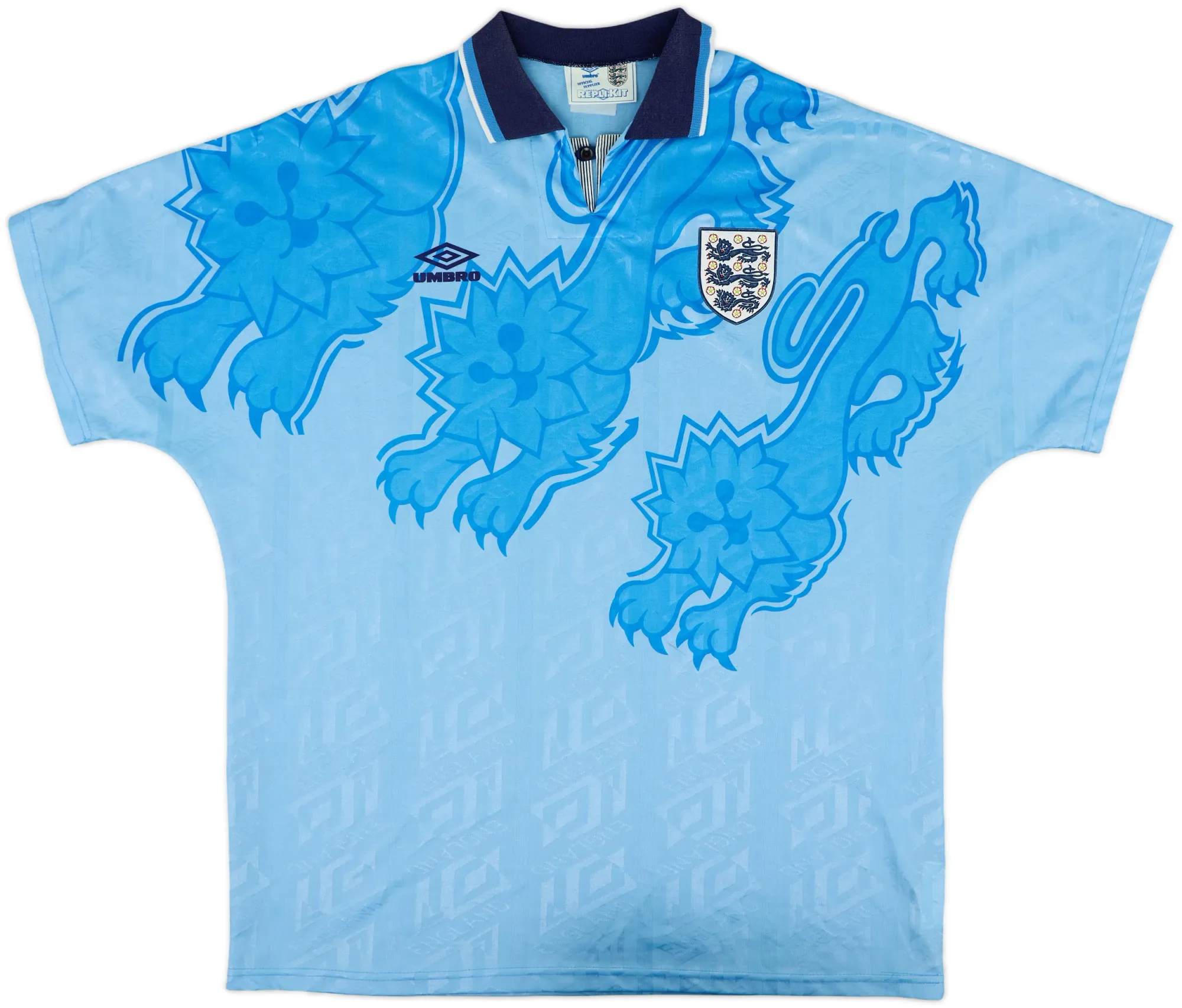 Umbro England Mens SS Third Shirt 1992