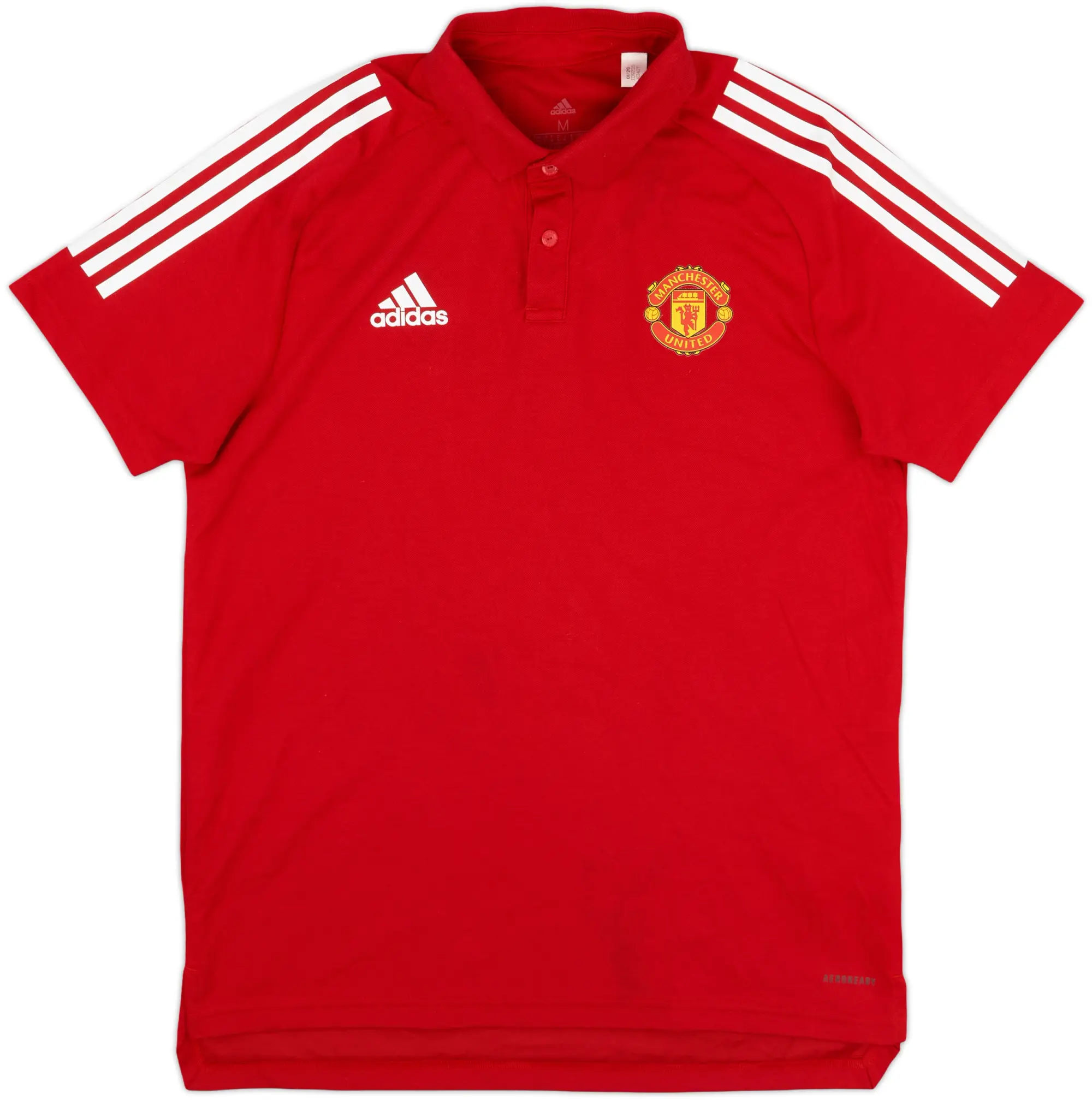 2020-21 Manchester United adidas Polo Shirt - 9/10 - (M)