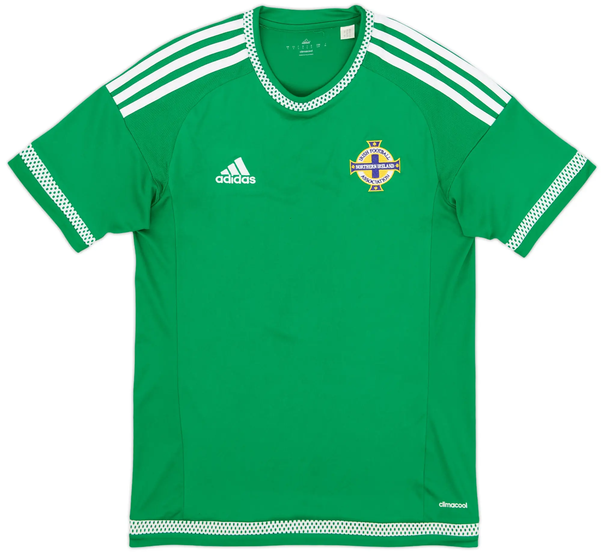 adidas Northern Ireland Mens SS Home Shirt 2015
