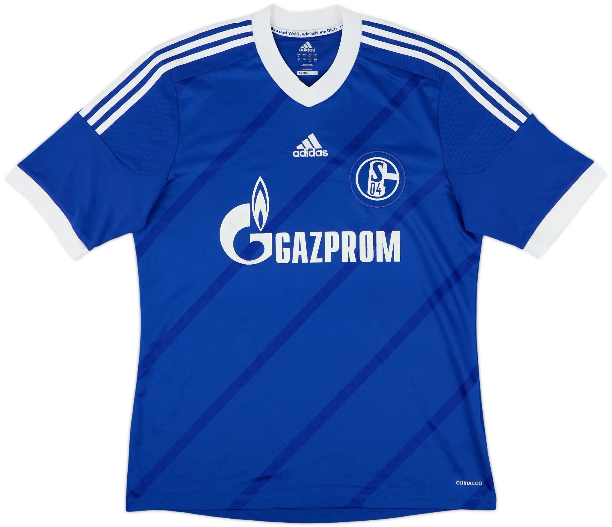 adidas Schalke 04 Mens SS Home Shirt 2012/14